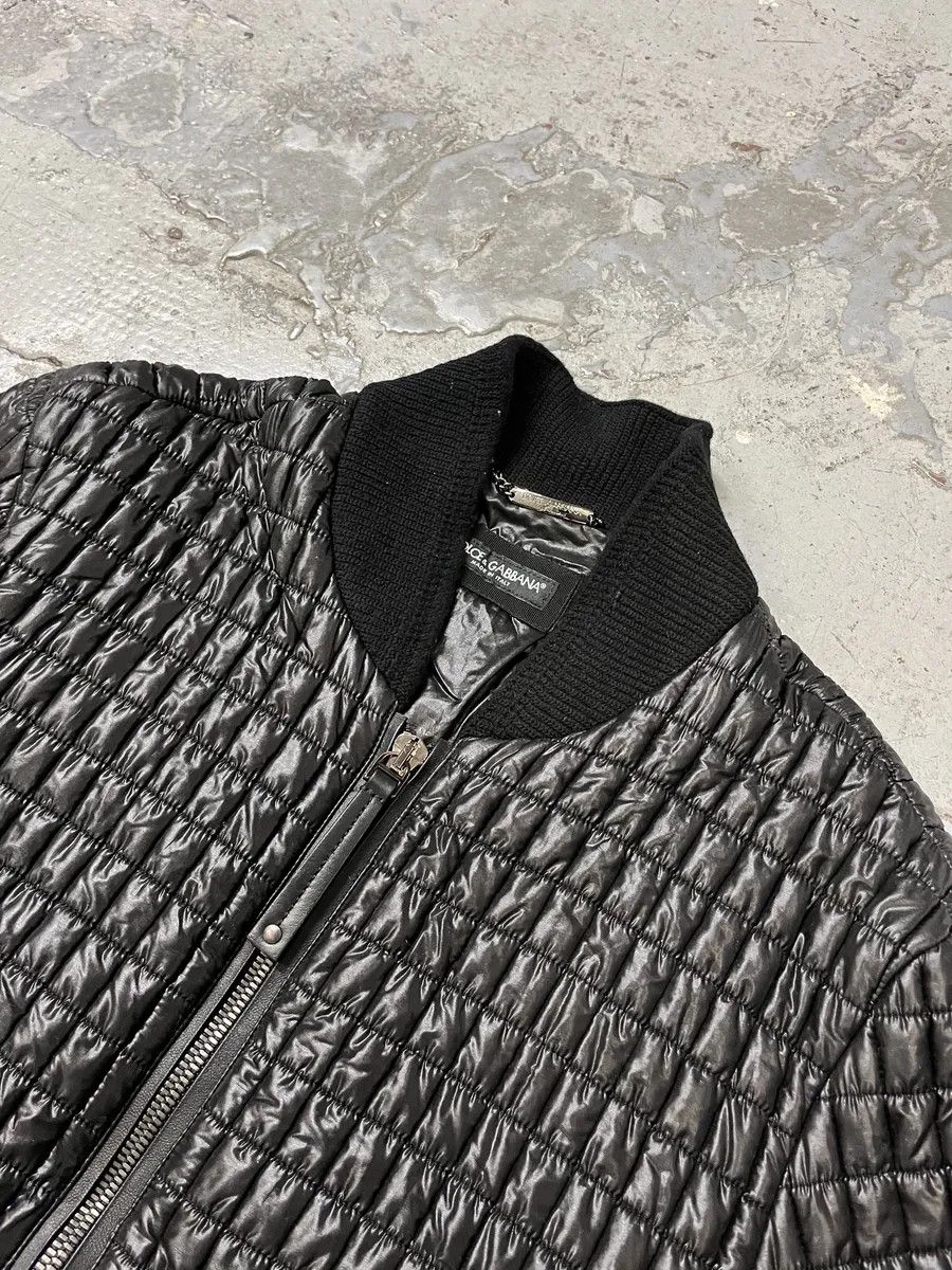 Dolce & Gabbana 2010s Dolce & Gabbana Black Quilted Light Jacket Size US L / EU 52-54 / 3 - 7 Thumbnail