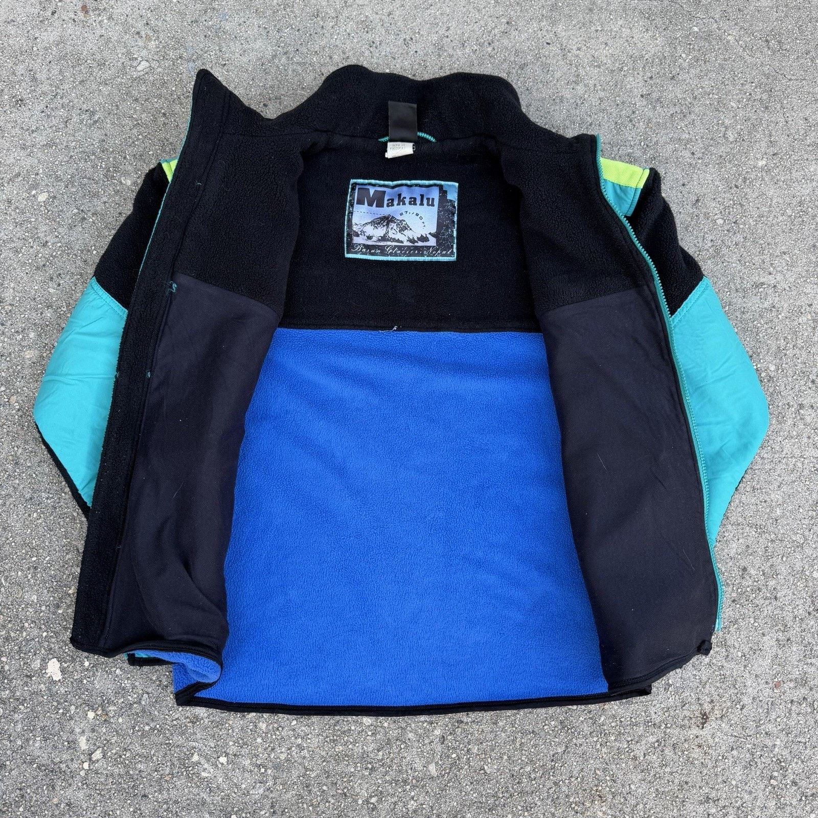 Nike × Nike ACG × Vintage Vintage 90s Nike ACG Makalu Fleece Zip Up Jacket Size US M / EU 48-50 / 2 - 3 Thumbnail