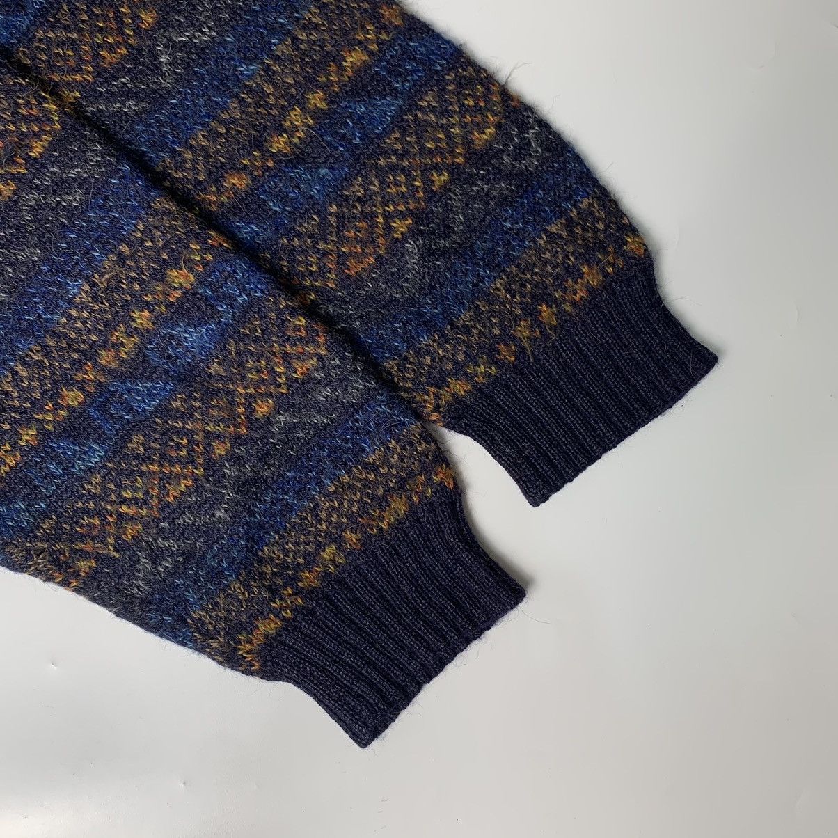 Coogi × Handmade ❌SOLD OUT❌ Vintage baby alpaca knitted grandpa jumper Size US L / EU 52-54 / 3 - 4 Thumbnail