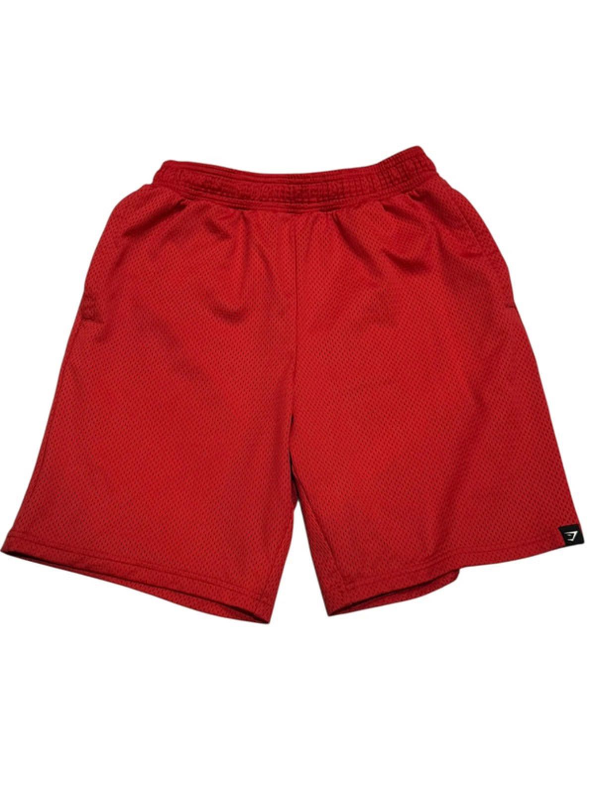 Gymshark Men’s Red Gymshark Mesh Shorts Size M– Same Day Shipping Size US 32 / EU 48 - 1 Thumbnail