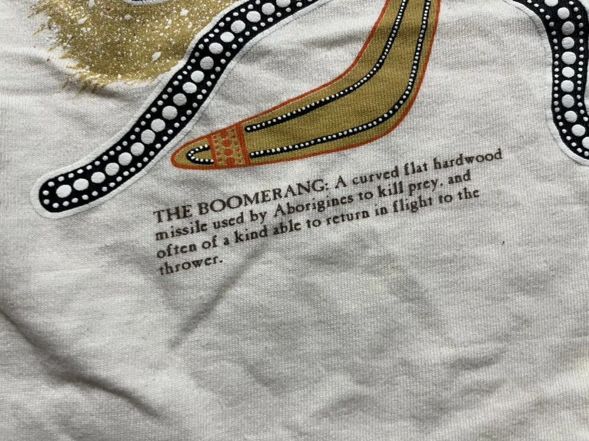 Band Tees Vintage Australia Boomerang Art rules Tshirt Size Medium Size US M / EU 48-50 / 2 - 5 Thumbnail
