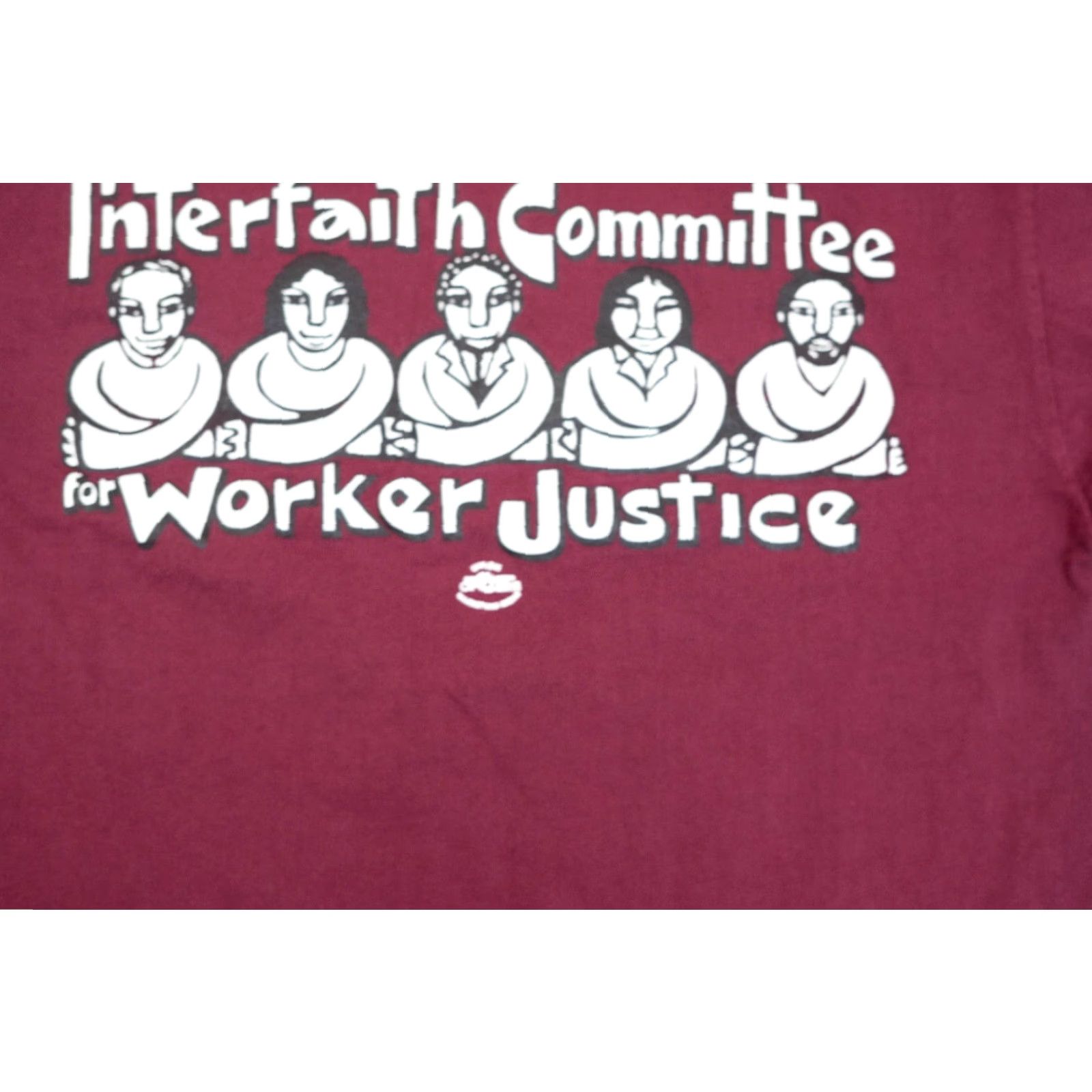 Vintage VINTAGE Union T-Shirt National Interfaith Committee Union Made Mens Size L Red Cotton 90s 80s USA Logo Short Sleeve Crew Neck 21x29x9"} Size US L / EU 52-54 / 3 - 7 Thumbnail