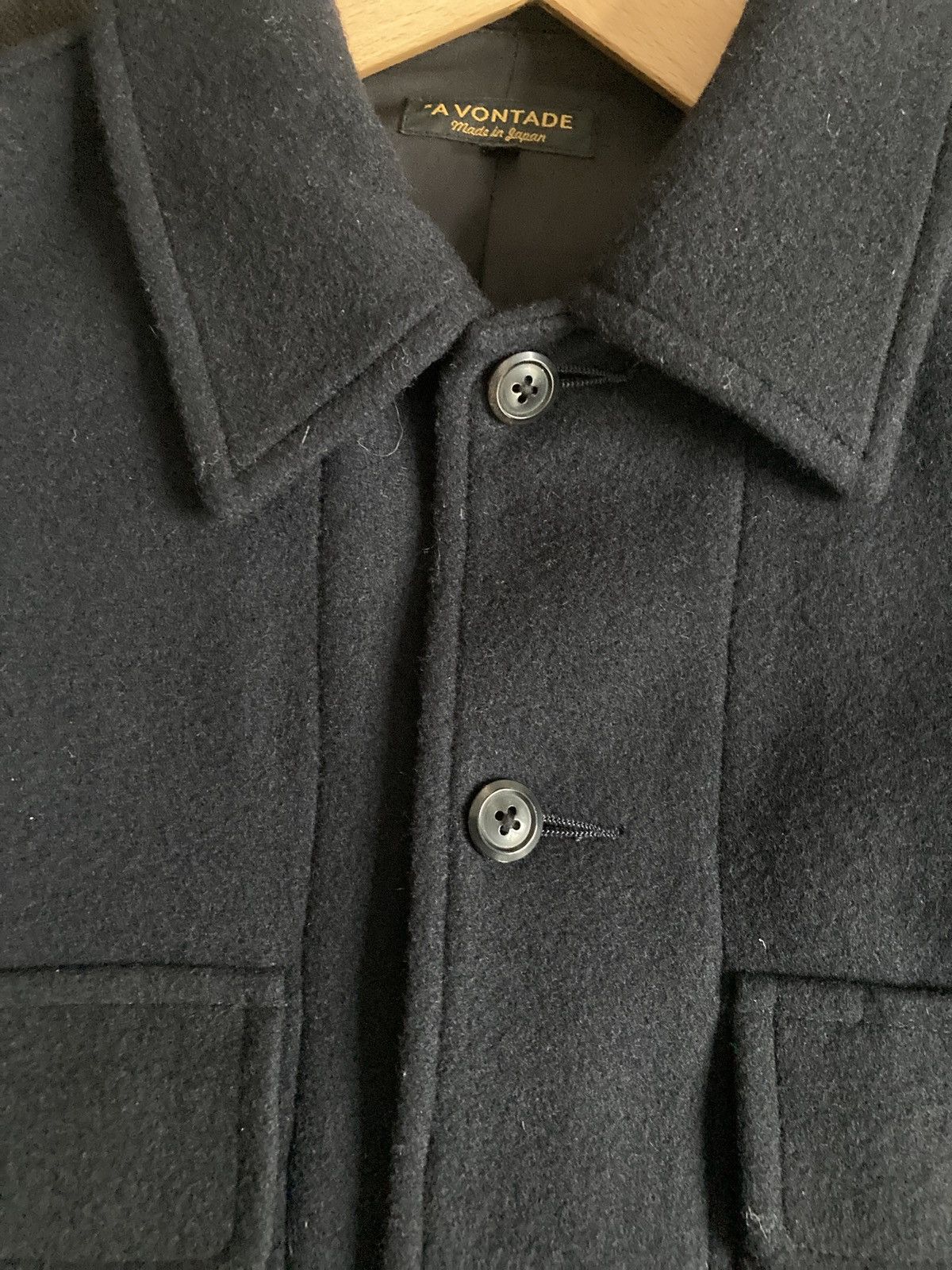 *A VONTADE HBT Utility Shirt wool Size US M / EU 48-50 / 2 - 2 Thumbnail
