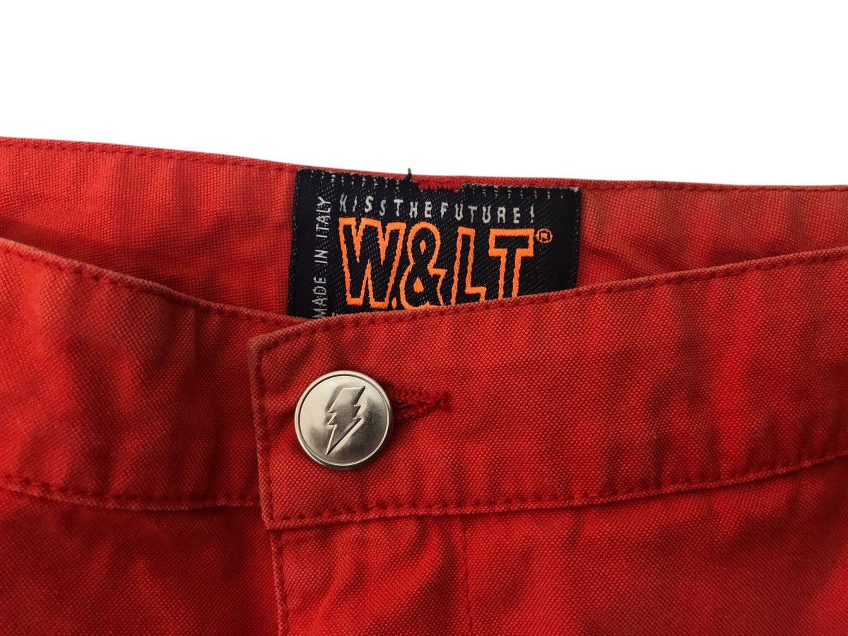 Walter Van Beirendonck RARE 🔥 W. & L.T. ICONIC ORANGE ASYMMETRICAL LEG LENGTH PANT Size US 32 / EU 48 - 6 Thumbnail