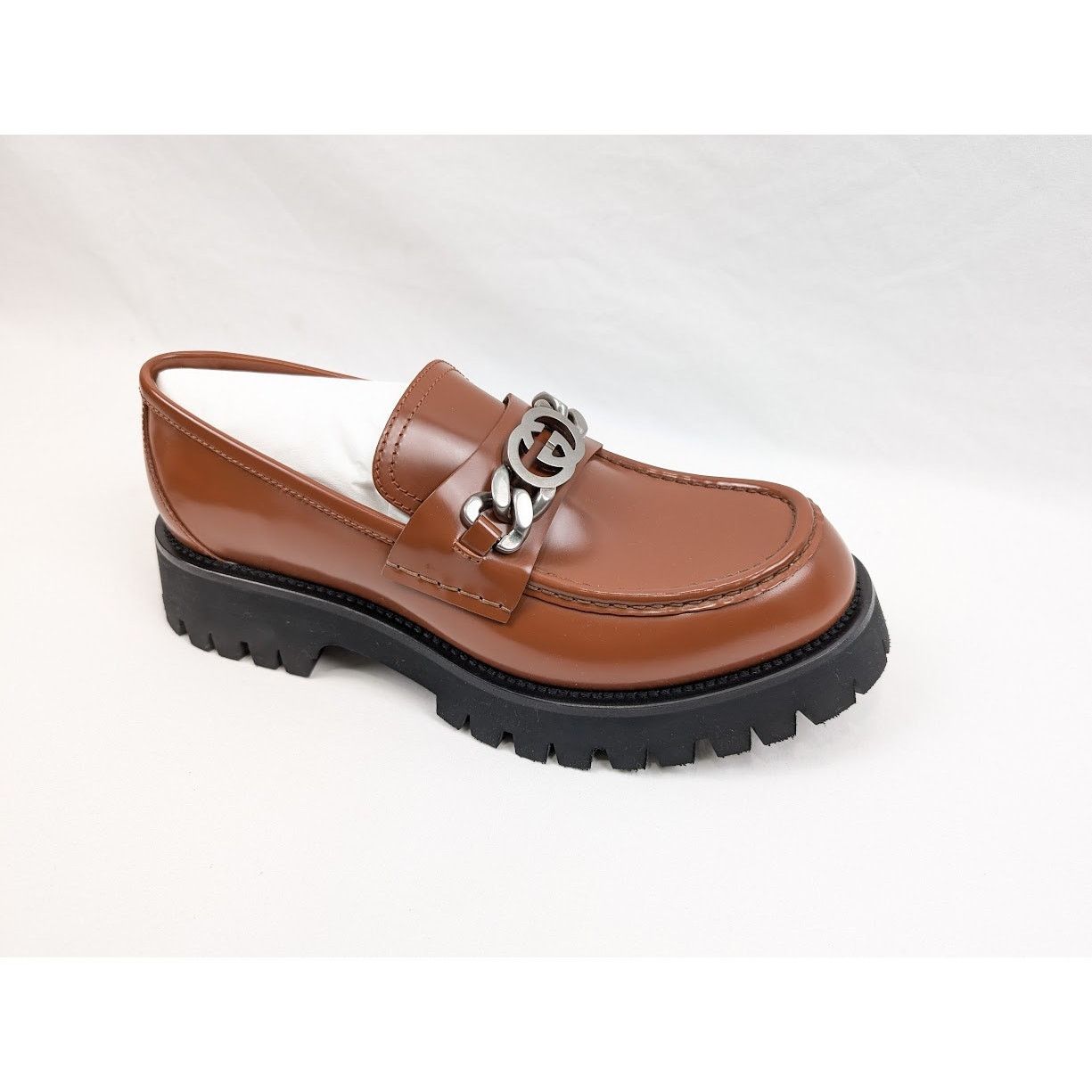 Gucci o1rshd1 Cordovan Lux Loafers in Rust Size US 12 / EU 45 - 2 Thumbnail