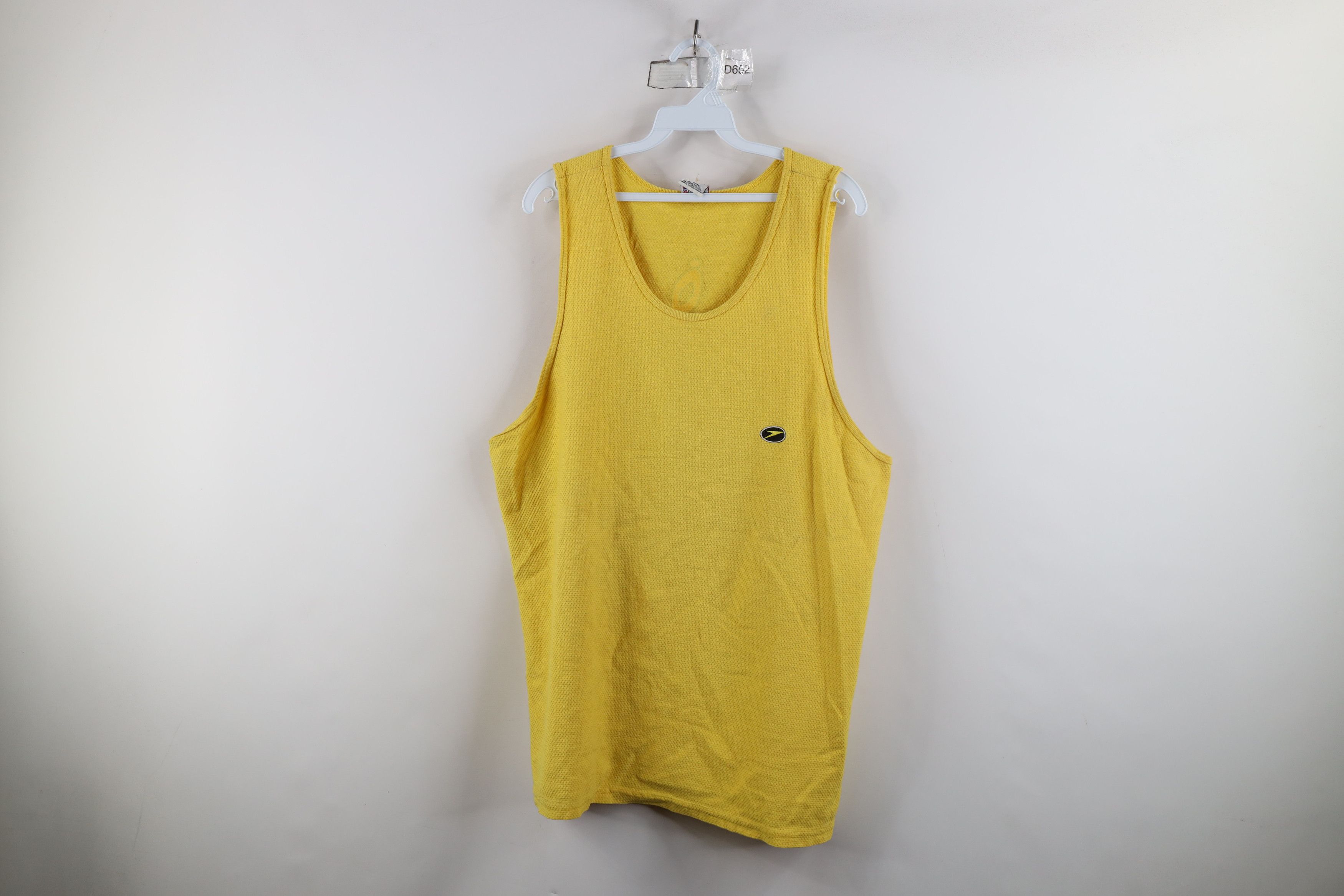 Speedo × Vintage Vintage 90s Speedo Spell Thermal Knit Tank Top T-Shirt USA Size US XL / EU 56 / 4 - 1 Thumbnail