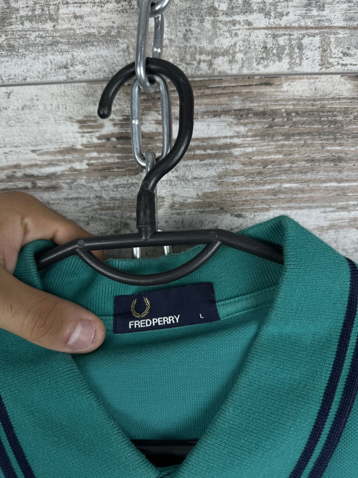 Fred Perry × Vintage Mens Vintage Fred Perry Polos T-shirt polos tee Size US L / EU 52-54 / 3 - 3 Thumbnail