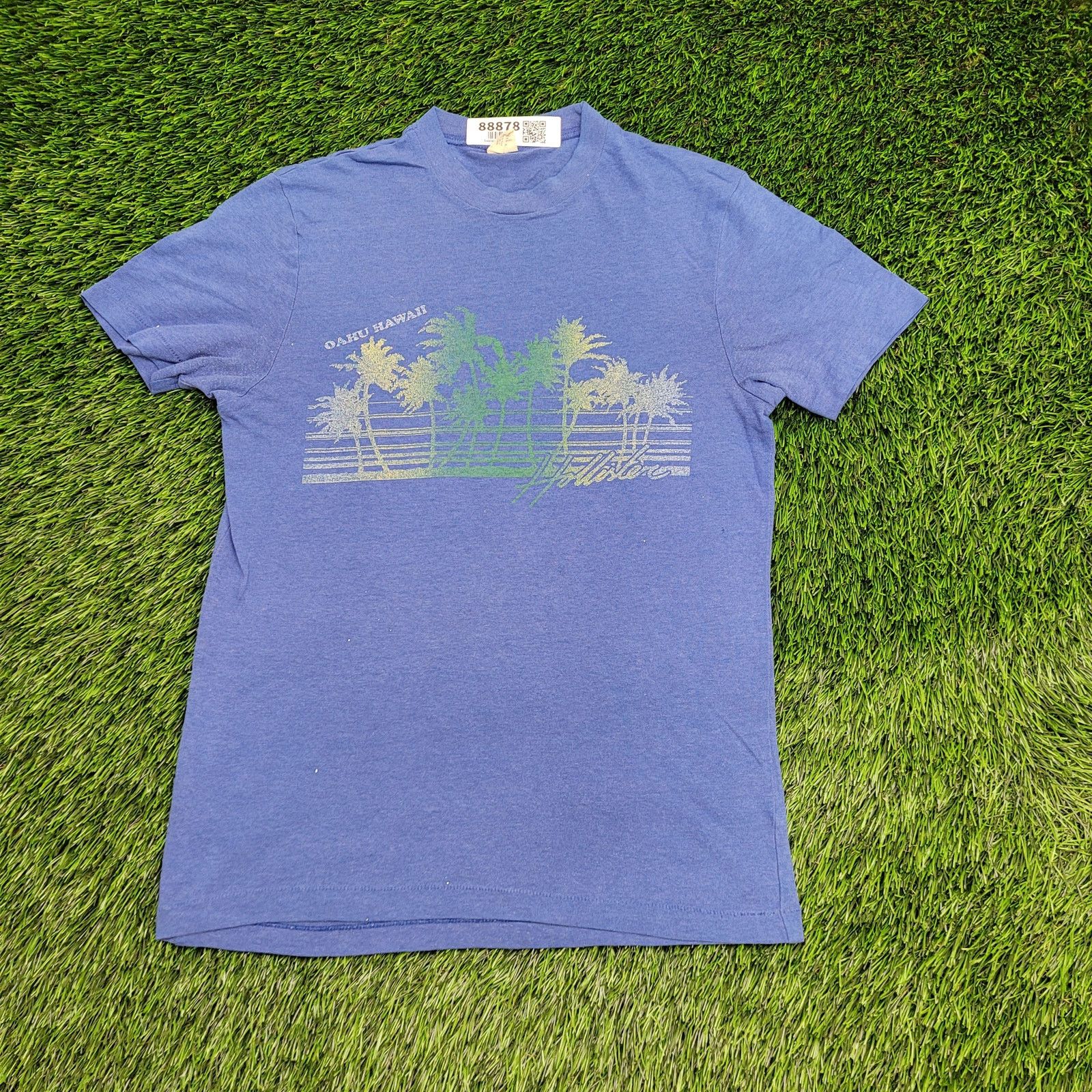Hollister VTG 80s Hollister of California T-Shirt 2XS/XS Oahu Hawaii Size US XS / EU 42 / 0 - 1 Thumbnail