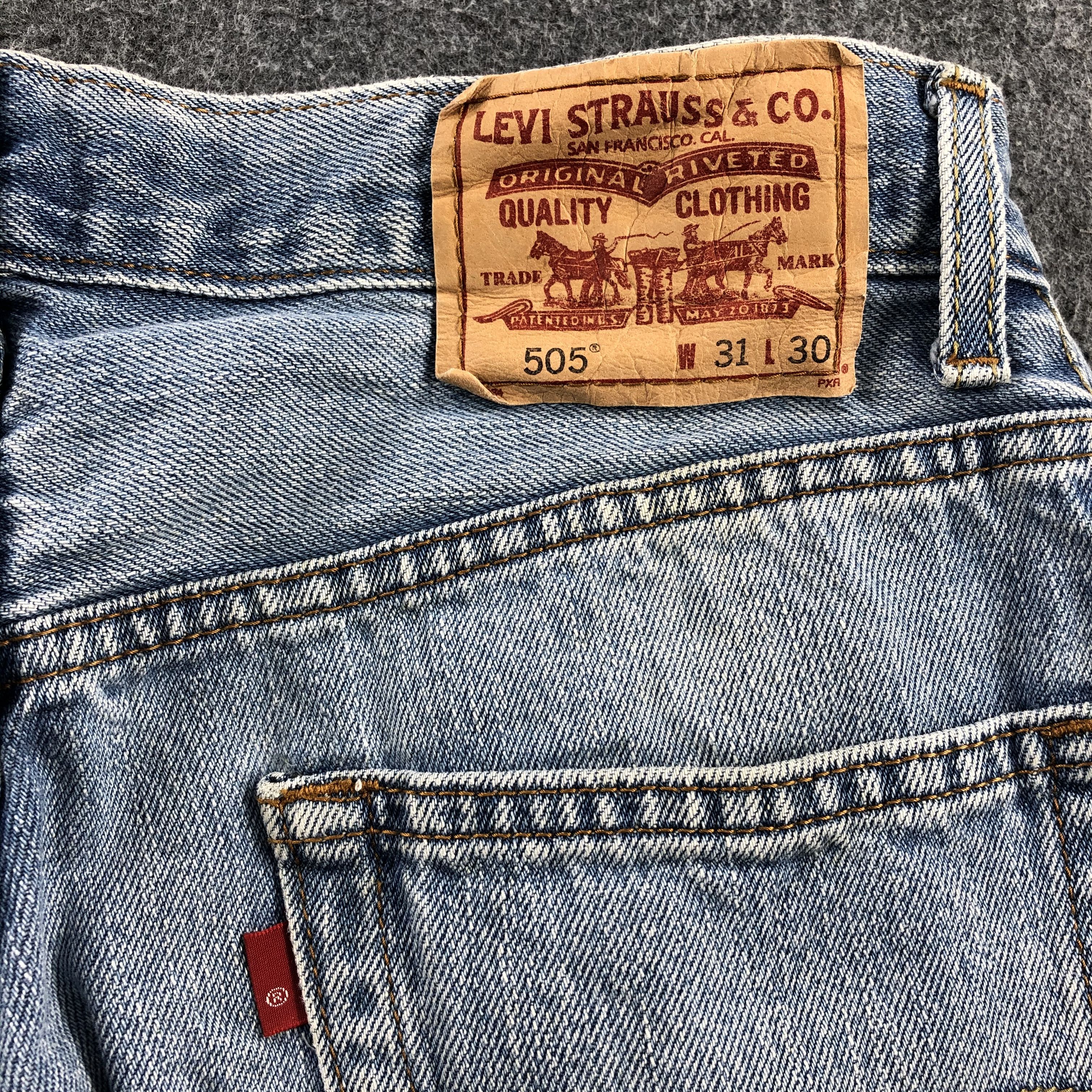 Levi's × Vintage Vintage Light Wash Levis 505 Jeans-JM767 Size US 31 - 5 Thumbnail
