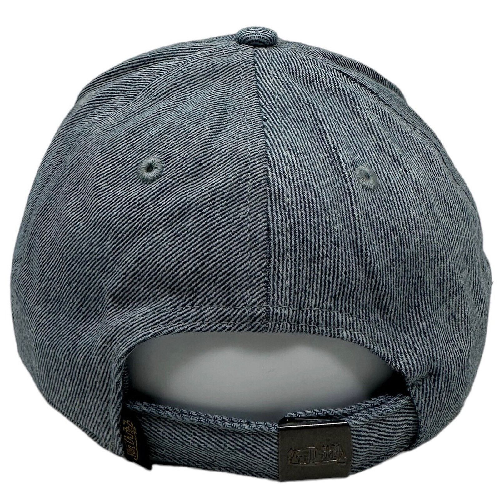 Von Dutch Von Dutch Hat Blue Denim Distressed Unstructured Dad Cap Size ONE SIZE - 4 Thumbnail