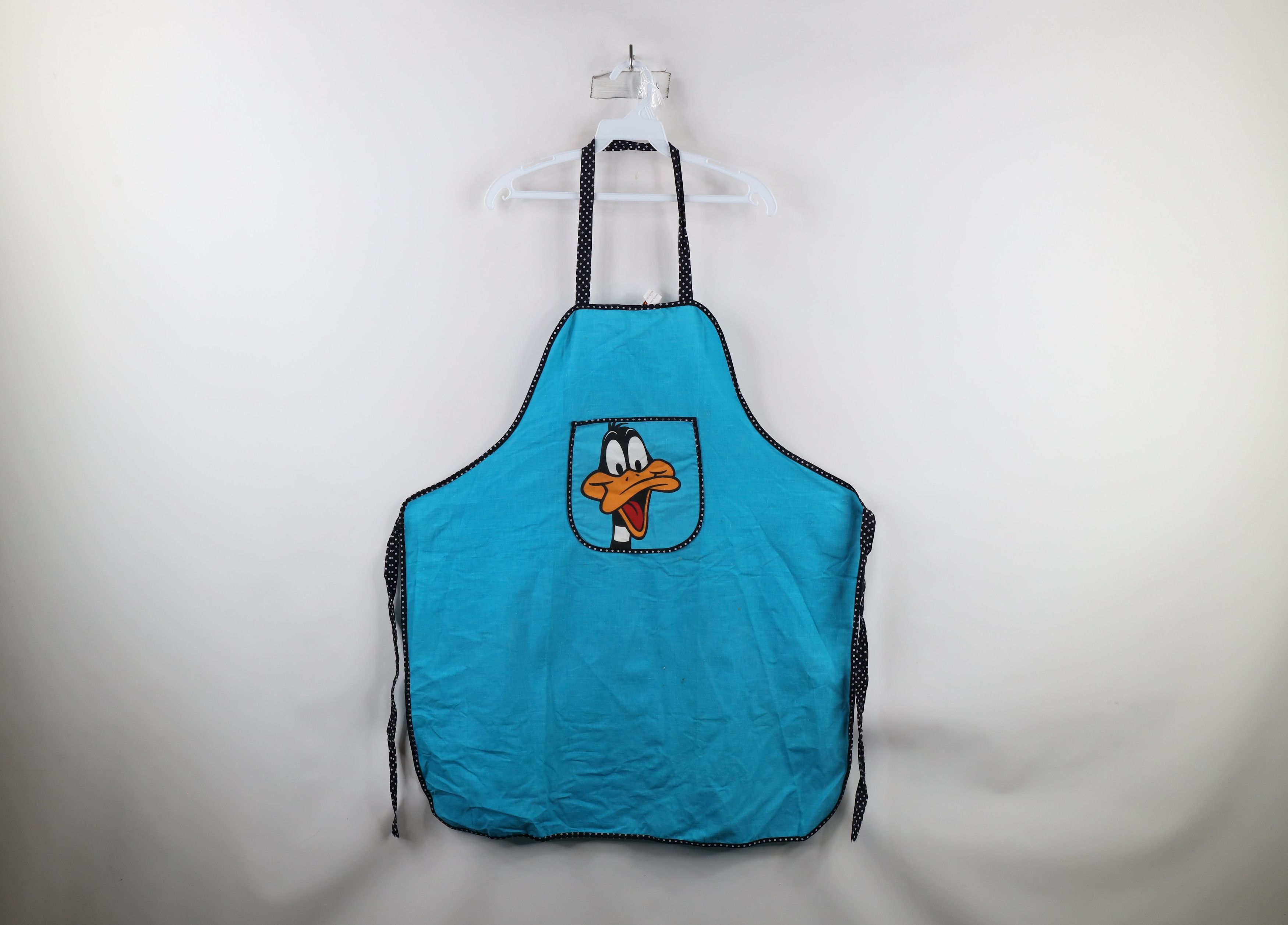 Vintage Vintage 90s Looney Tunes Distressed Daffy Duck Apron Size ONE SIZE - 1 Thumbnail
