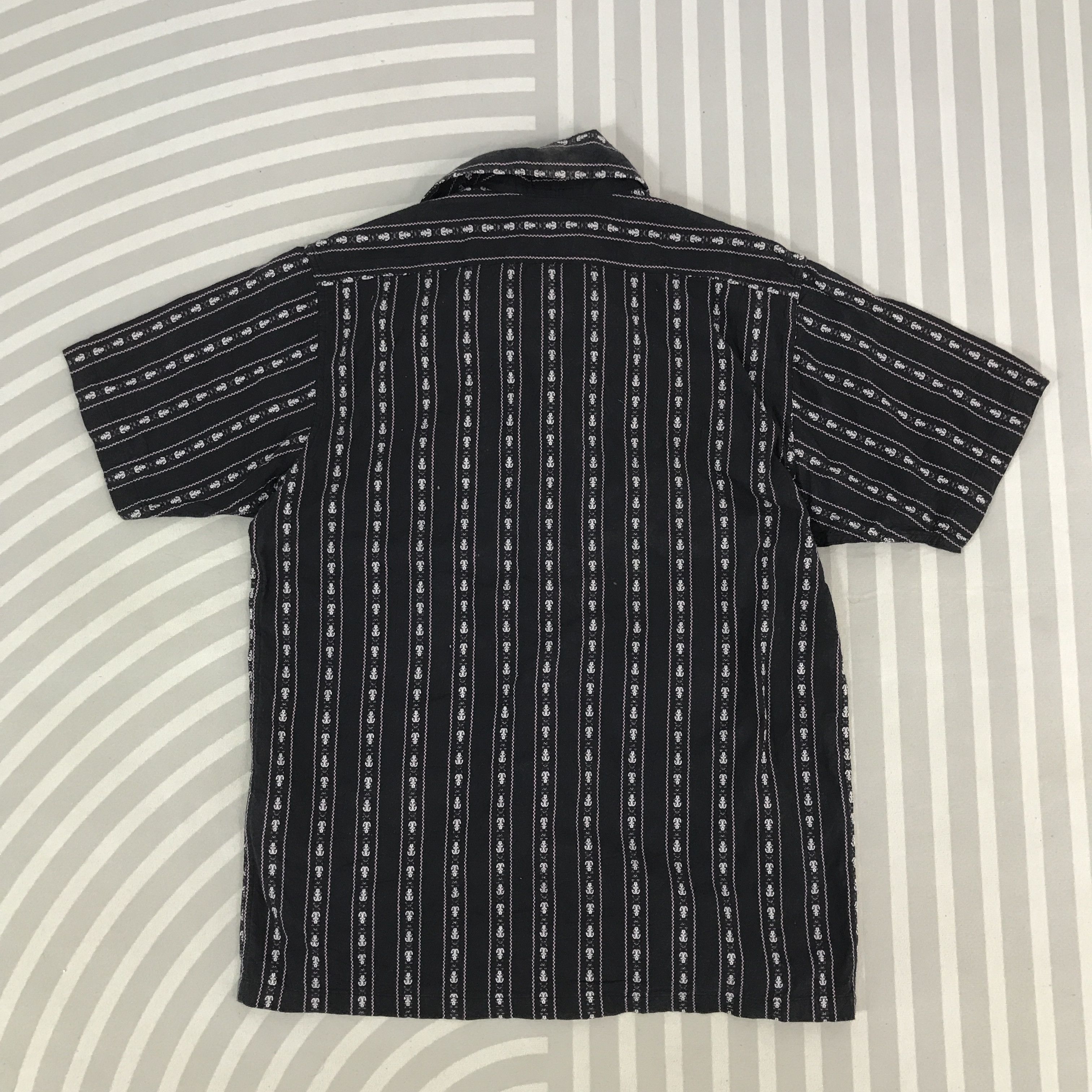 Japanese Brand × Sugar Cane × Vintage Vintage Sugar Cane Striped Navajo Button up Shirt Size US M / EU 48-50 / 2 - 3 Thumbnail