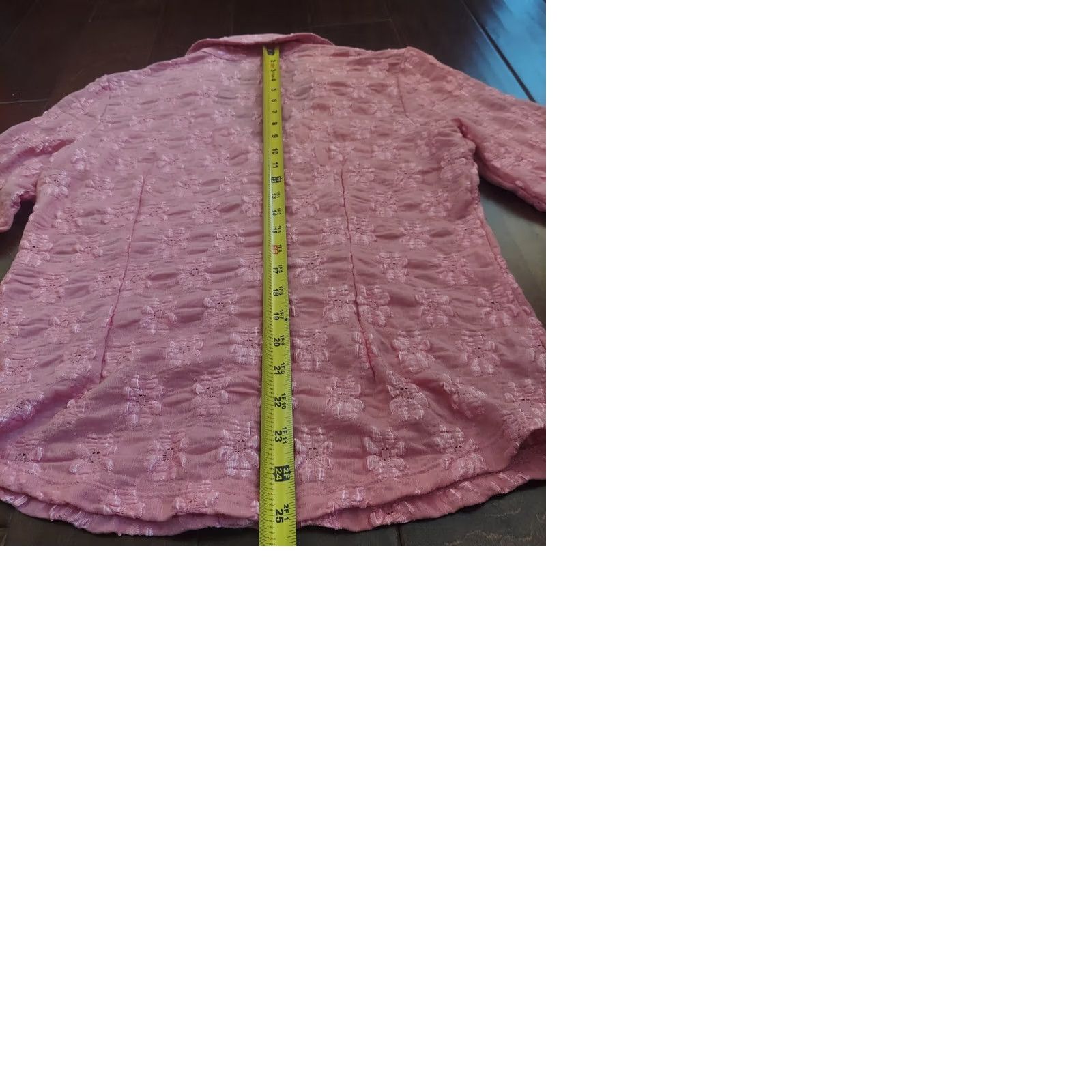 Vintage INC International Concepts Pink Floral Button Up Jacket L Women Size L / US 10 / IT 46 - 12 Thumbnail