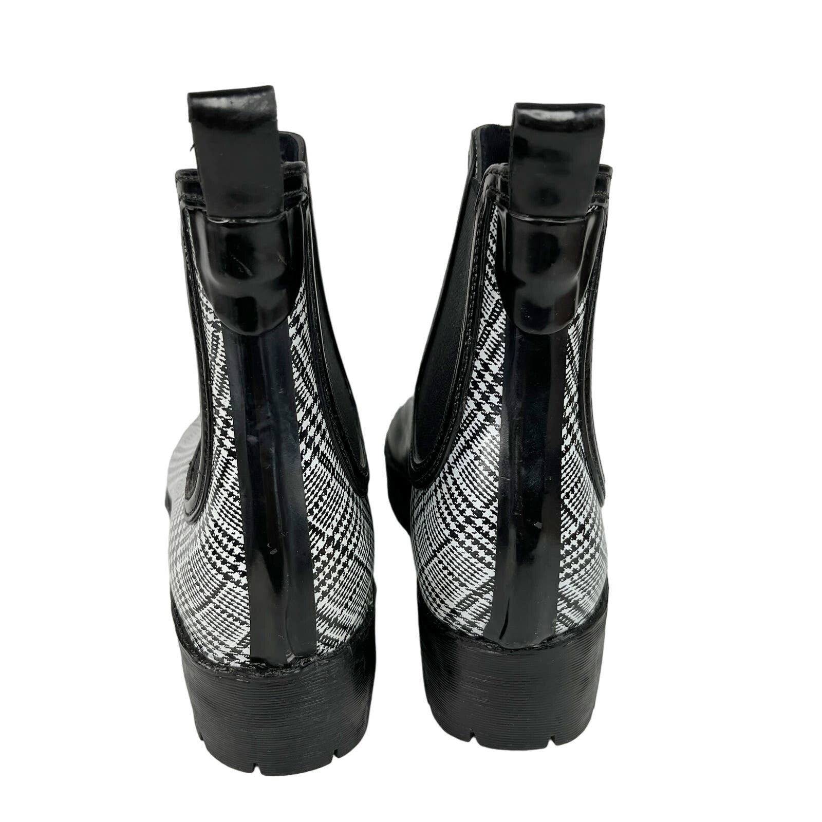 Jeffrey Campbell Jeffrey Campbell Cloudy Chelsea Plaid Rain Boots EU 38 US 7 Size US 7 / IT 37 - 6 Thumbnail