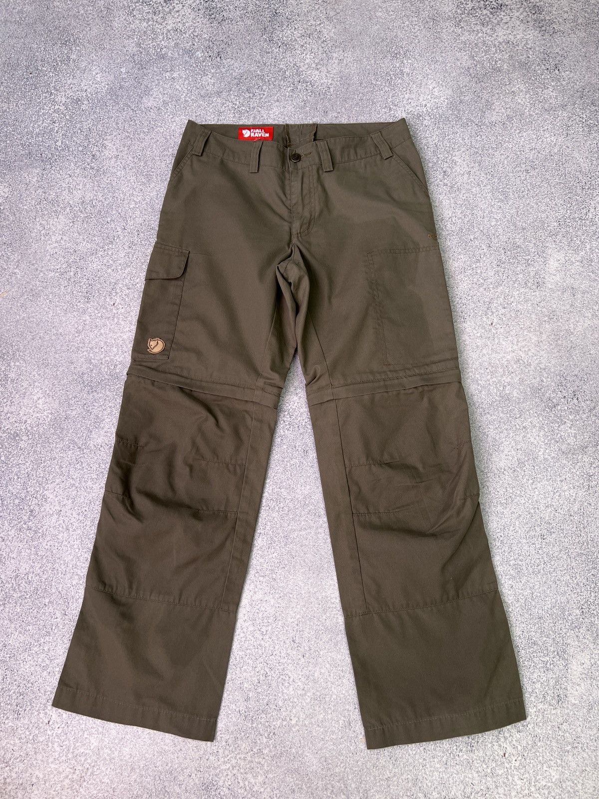 Fjallraven × Vintage Vintage Fjallraven Outdoor khaki G-1000 Pants Size US 31 - 5 Thumbnail