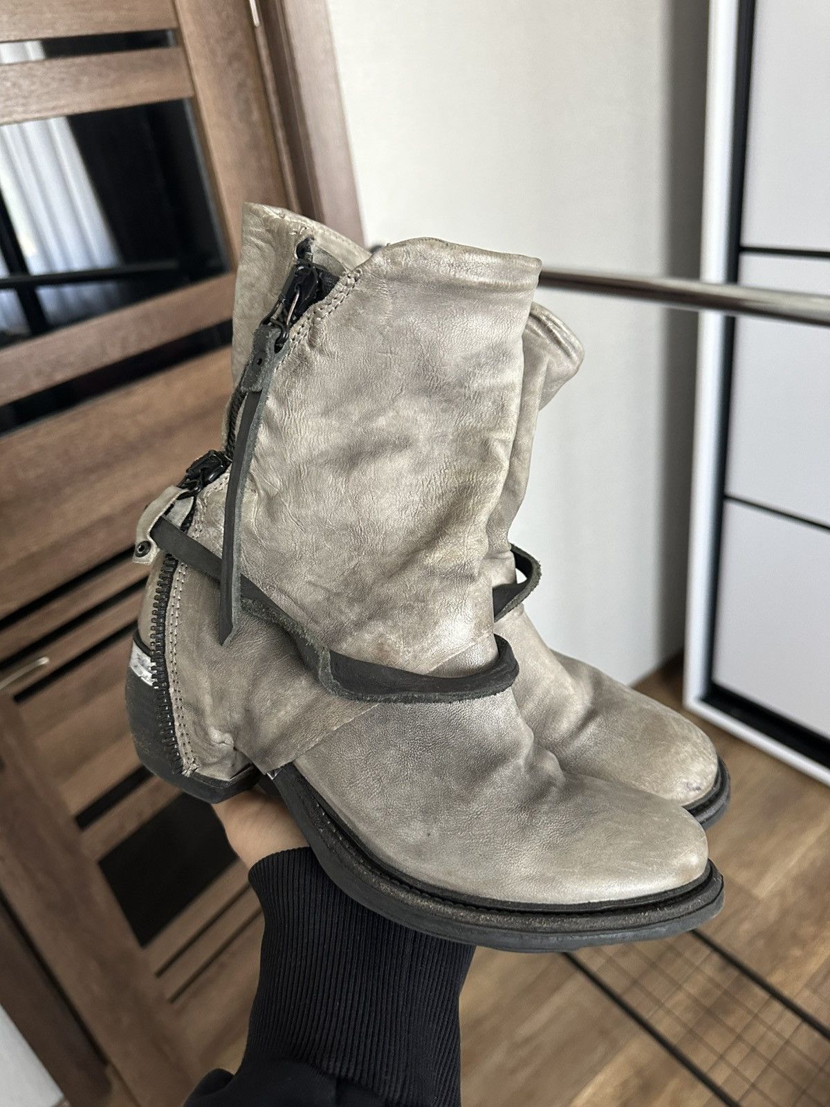 A.S.98 AS 98 Airstep Vintage High Top Boots Shoes Avant Garde Size US 5 / EU 37 - 2 Thumbnail