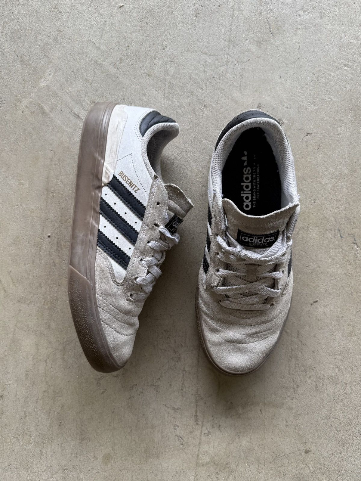 Adidas Adidas Busenitz Vulc 2 White Gum Skate Shoe GW3190 Size US 8 / EU 41 - 2 Thumbnail