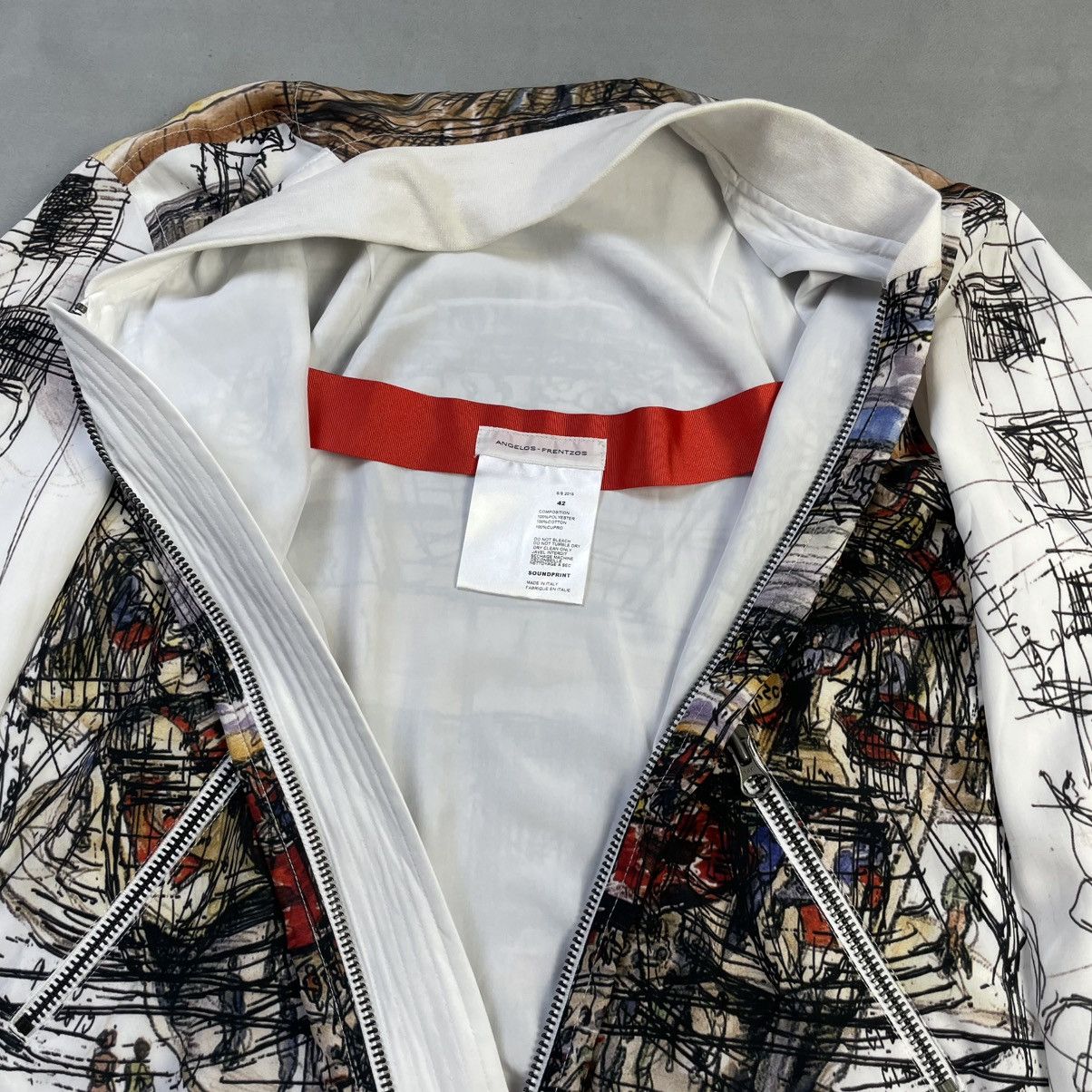 Angelos Frentzos ANGELOS FRENTOS S/S 15 SOUND PRINT JACKET Size US XS / EU 42 / 0 - 8 Thumbnail