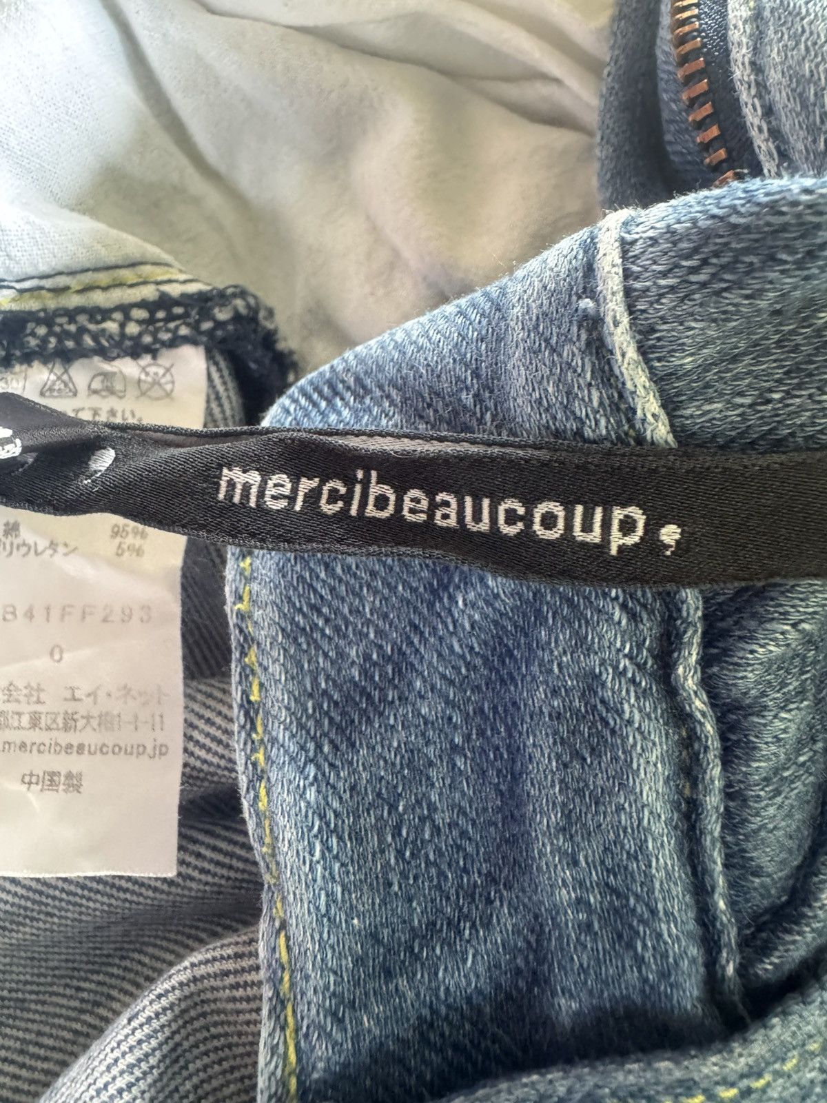 mercibeaucoup Mercibeaucoup Issey Miyake Jeans Size US 26 / EU 42 - 4 Thumbnail