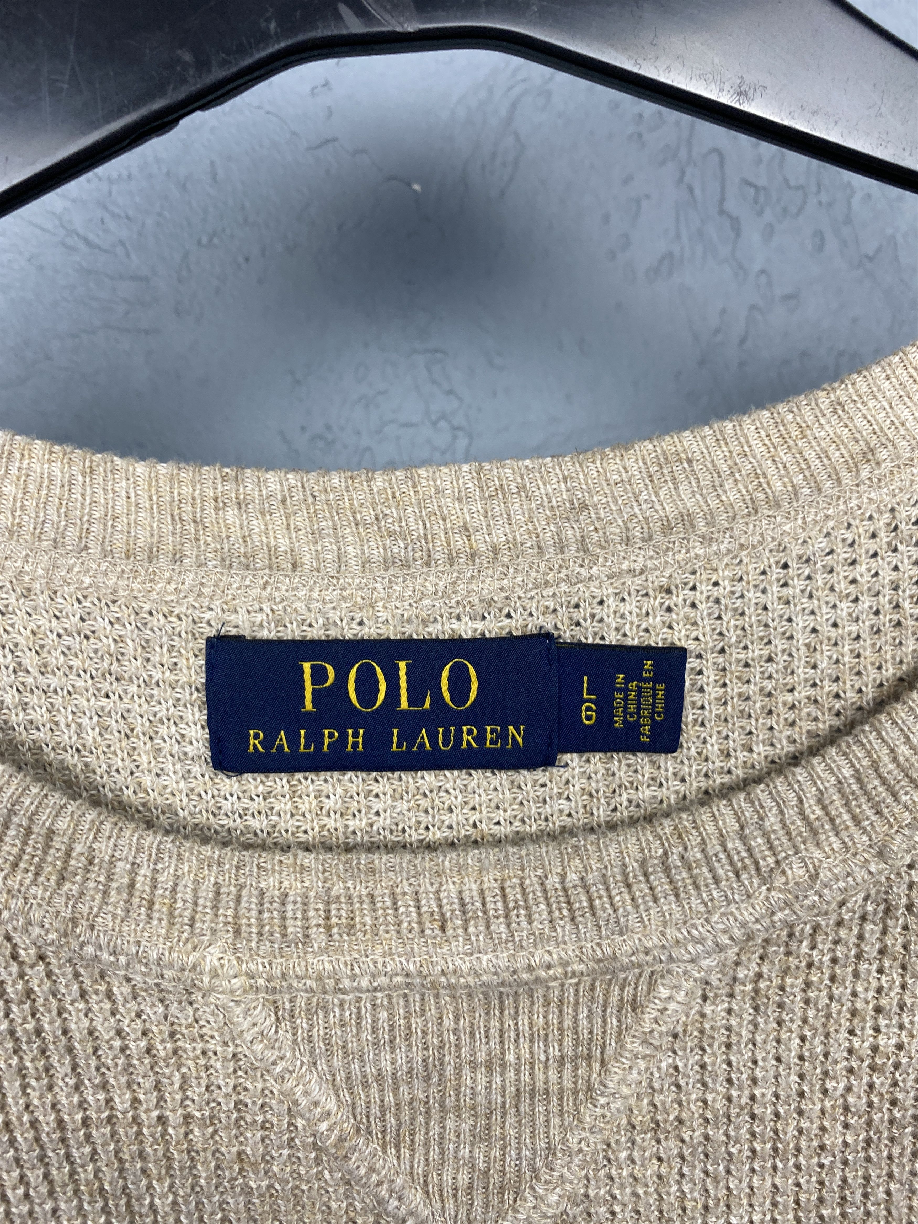 Polo Ralph Lauren Polo Ralph Lauren Vintage Knit Crew Neck Sweater Size US L / EU 52-54 / 3 - 4 Thumbnail