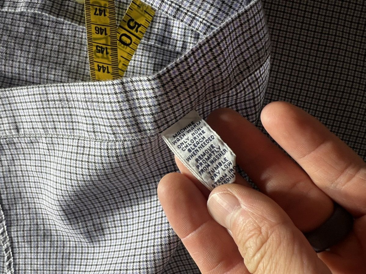 Polo Ralph Lauren × Ralph Lauren × Vintage Ralph Lauren Micro Check Shirt Mens Size 15.5 34-35 Yarmouth Size US M / EU 48-50 / 2 - 8 Thumbnail