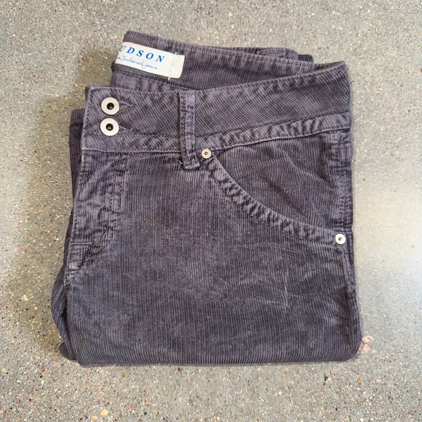 Hudson Hudson Jeans Size 29 Corduroy Low Rise Bootcut Flare Y2K USA Size 29" - 1 Thumbnail