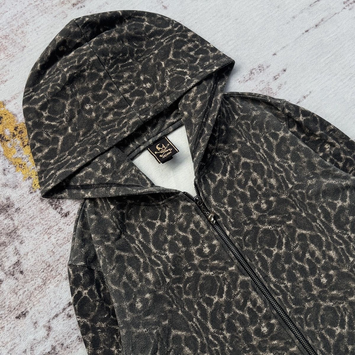 Roen ROEN FULLPRINT LEAPORD DESIGNER SKULL ZIPPER VERY RARE Y2K Size US L / EU 52-54 / 3 - 3 Thumbnail