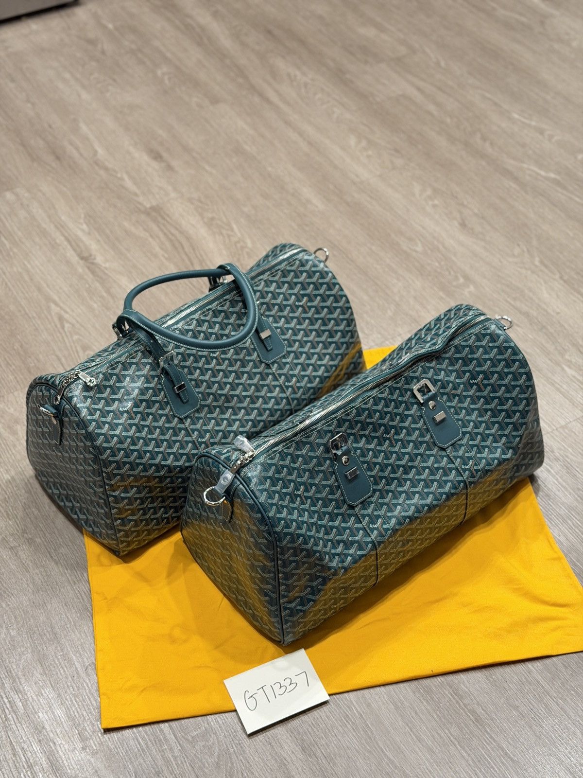Goyard Goyard Boston 50 Green Size ONE SIZE - 3 Thumbnail
