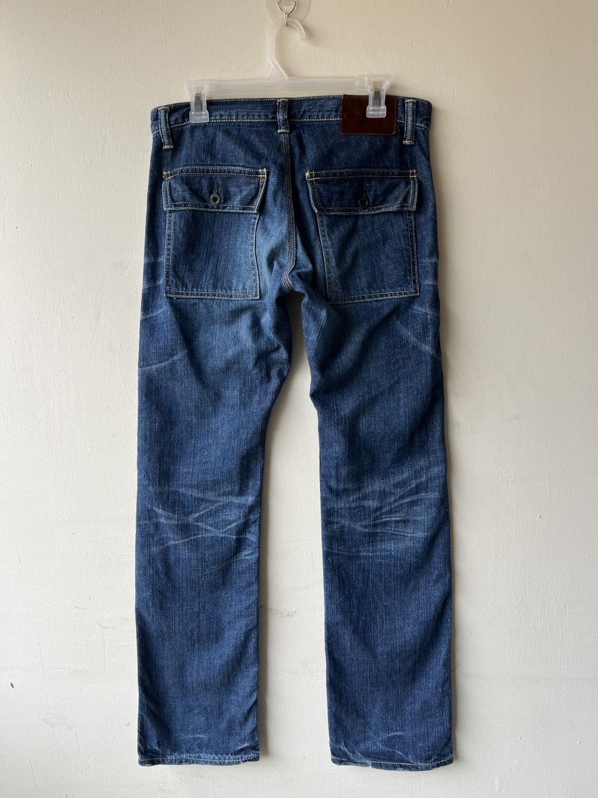 Shellac Acoustic Japan Bush Denim Jeans Size US 31 - 3 Thumbnail