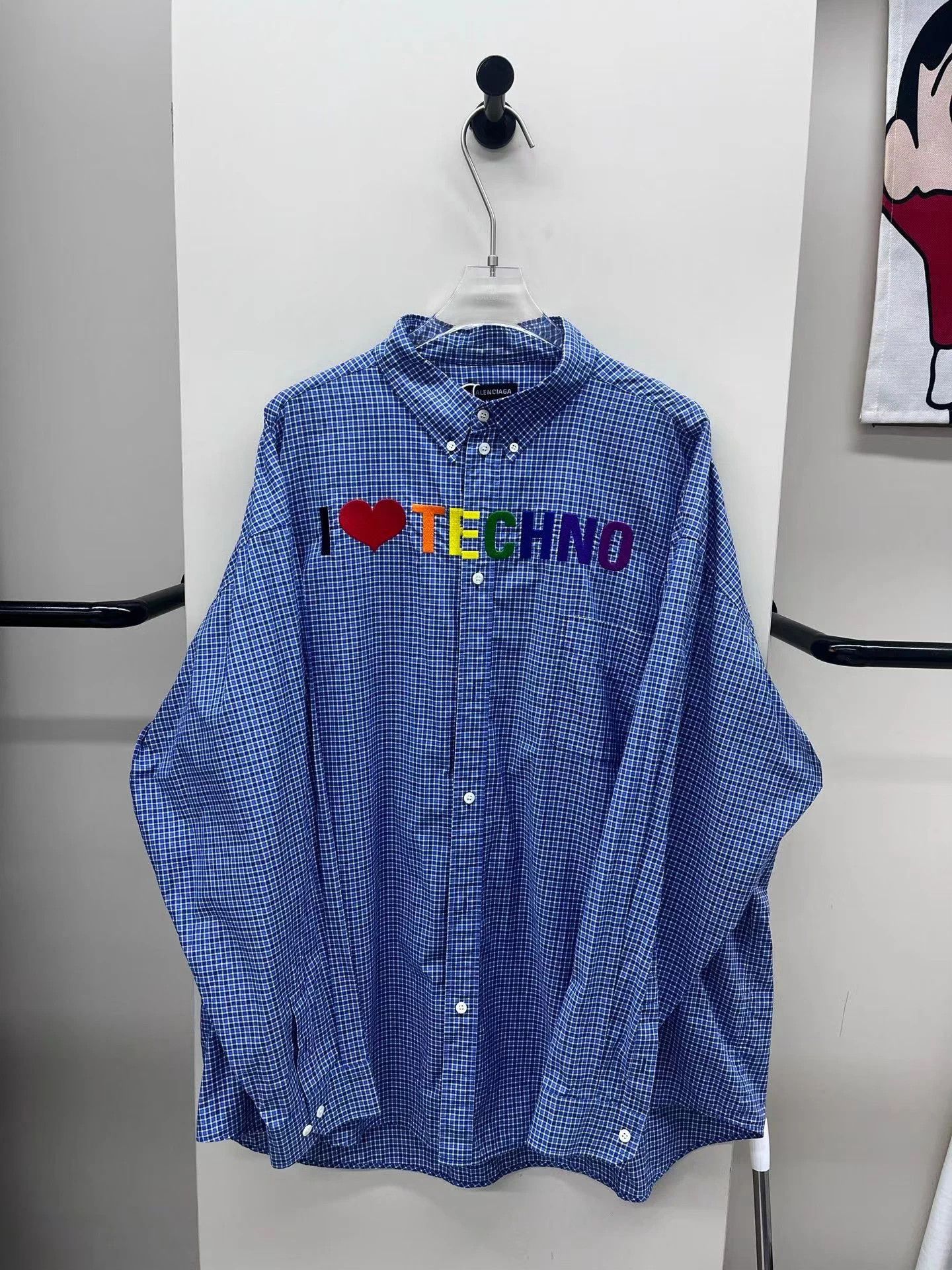 Balenciaga Balenciaga striped heart-embroidered longsleeve shirt Size US XS / EU 42 / 0 - 1 Thumbnail