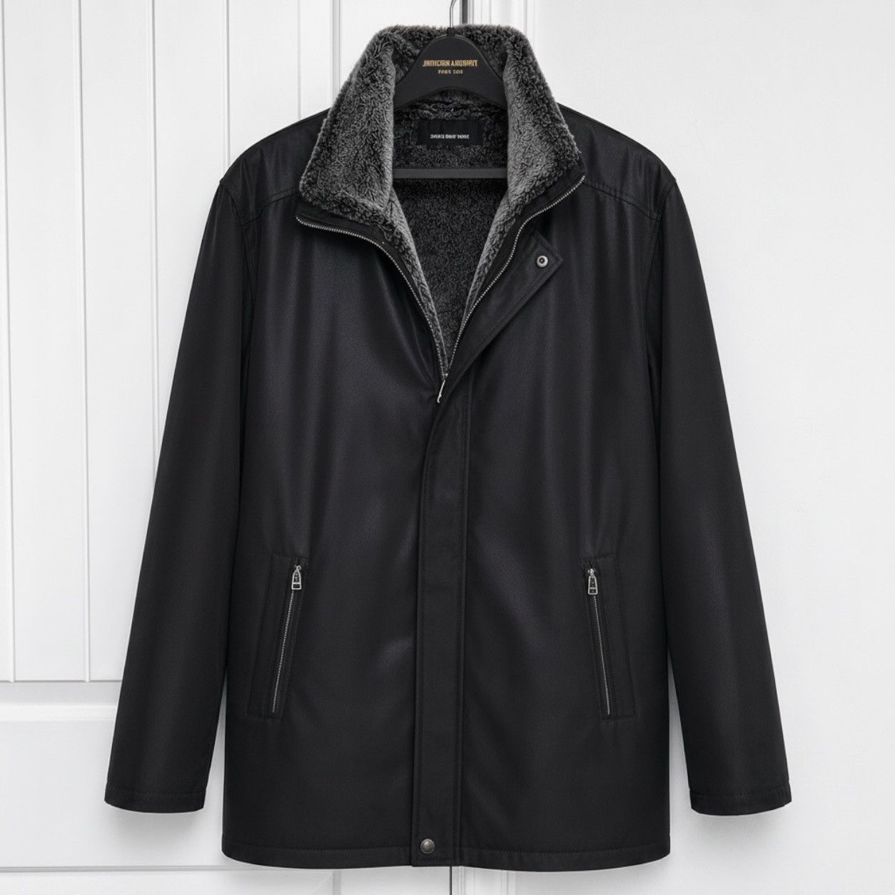 Jones New York Jones New York Faux Fur Removable Lining Coat - Men's Large Size US L / EU 52-54 / 3 - 1 Thumbnail