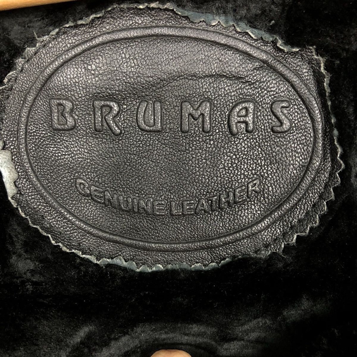 Japanese Brand VINTAGE GENUINE LEATHER JACKET BIKE BRUMAS MINK FUR BLANKET Size US S / EU 44-46 / 1 - 19 Thumbnail
