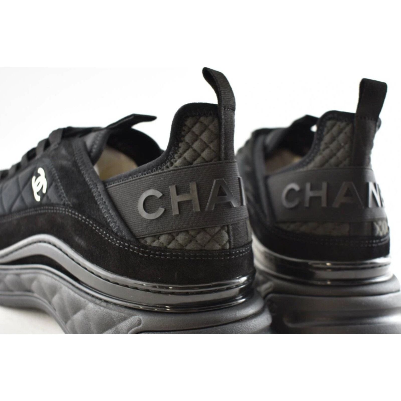 Chanel Chanel 21K Mens Lace Up Tie Low Top Trainer Sneaker 44 11 Size US 11 / EU 44 - 9 Thumbnail