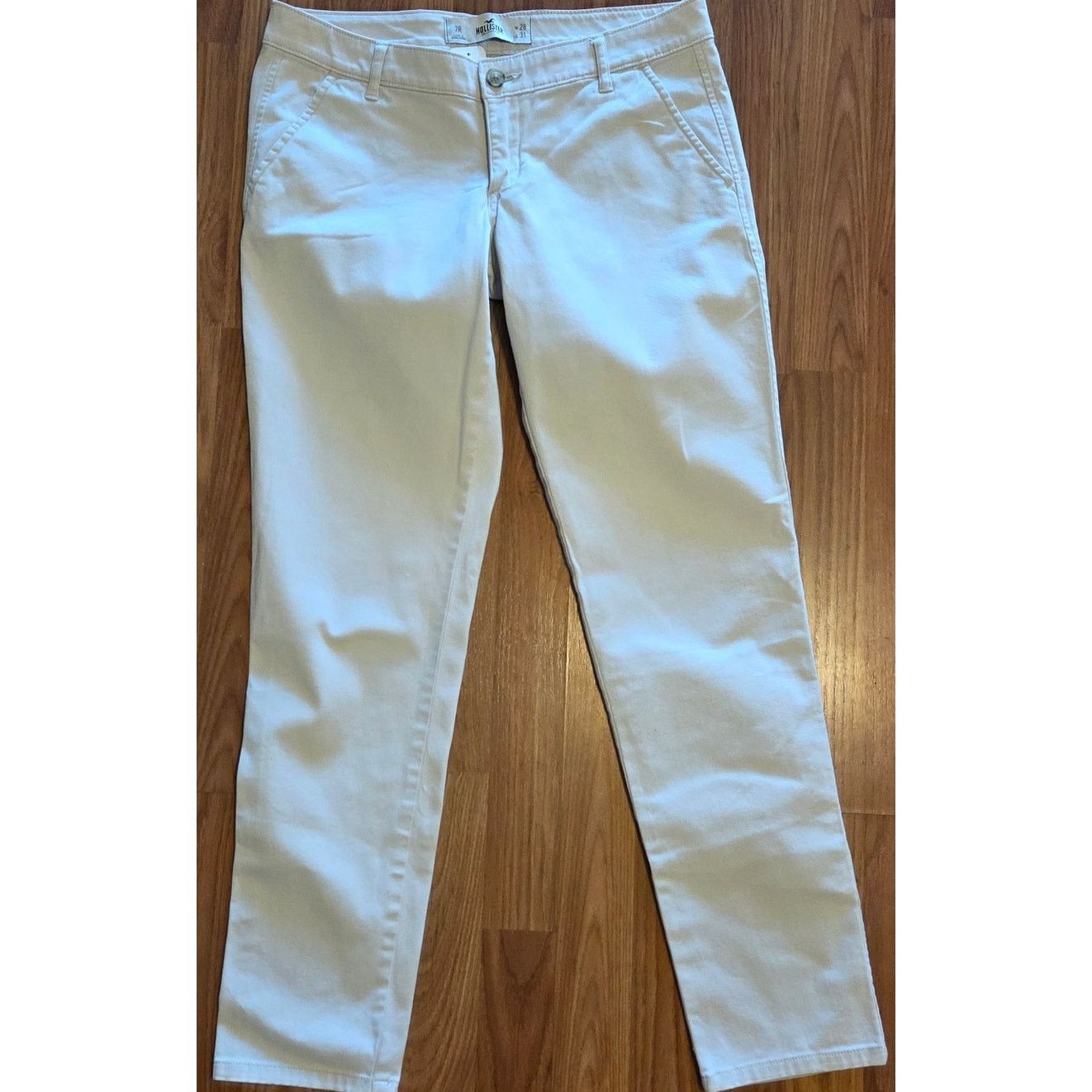 Hollister Hollister White Jeans - Women's Size 28x31 Size 28" / US 6 / IT 42 - 4 Thumbnail