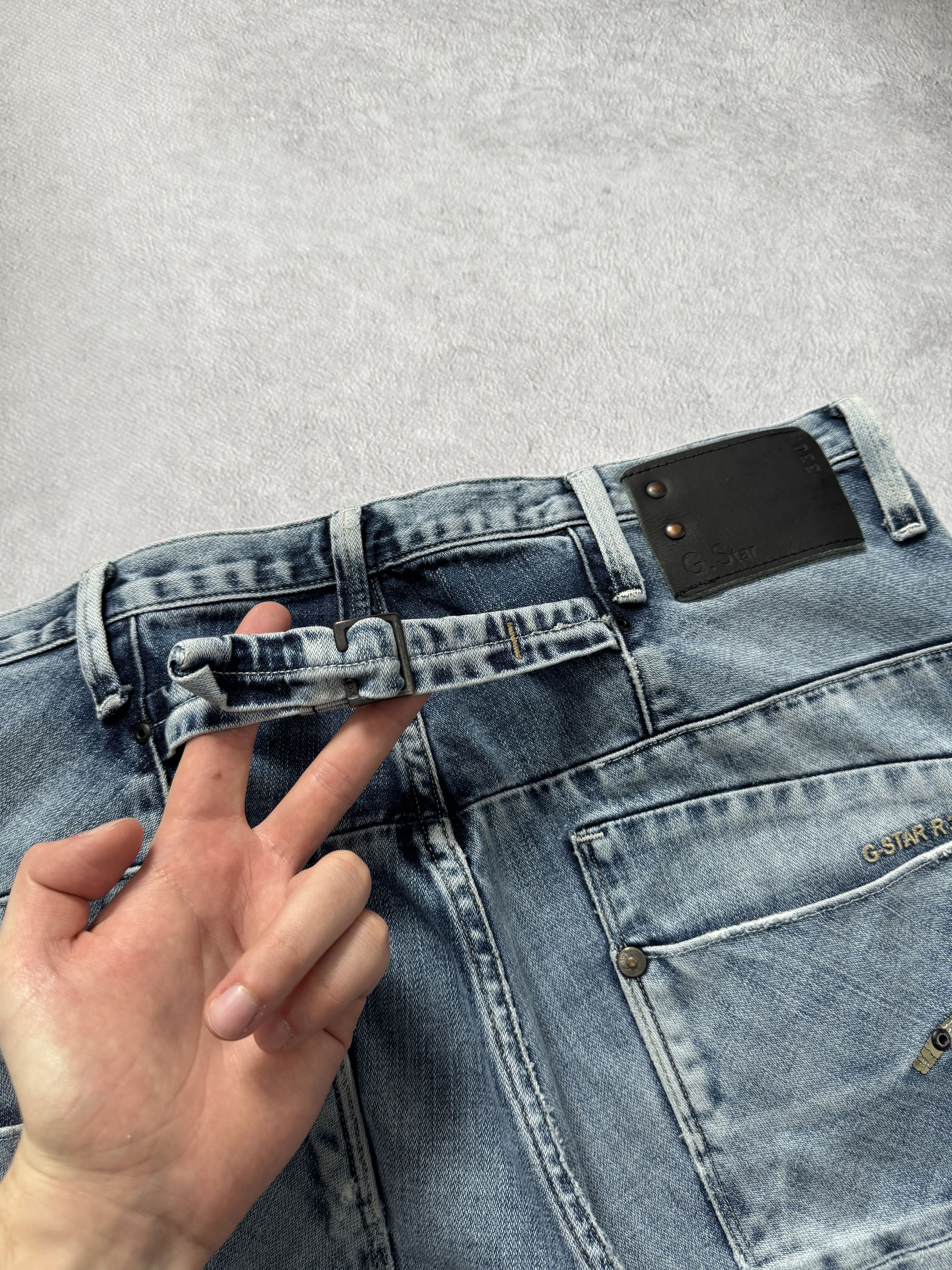 G-Star G-Star Raw Blade Slim blue jeans back buckle Size US 36 / EU 52 - 4 Thumbnail