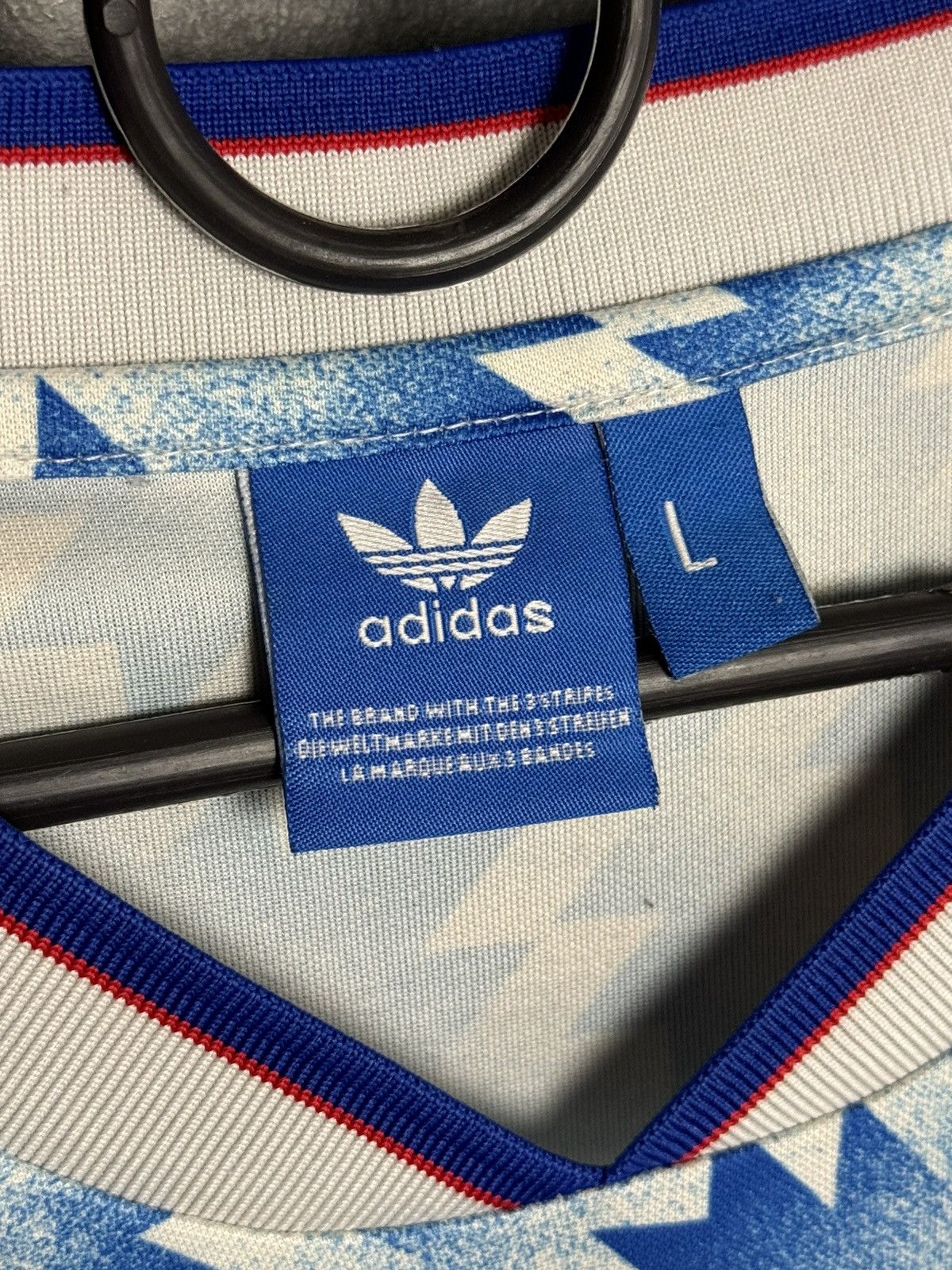 Adidas Adidas Originals Manchester United 90/92 Away Football Shirt Size US L / EU 52-54 / 3 - 5 Thumbnail