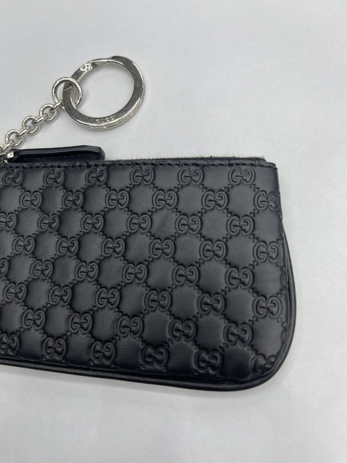 Gucci GUCCI Leather Microguccissima Key Case With Zipper Size ONE SIZE - 3 Thumbnail