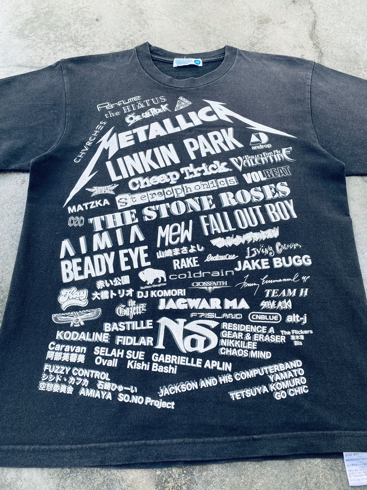 Band Tees Vintage The Stone Roses,Muse,Metallica Band Tees Size US S / EU 44-46 / 1 - 7 Thumbnail