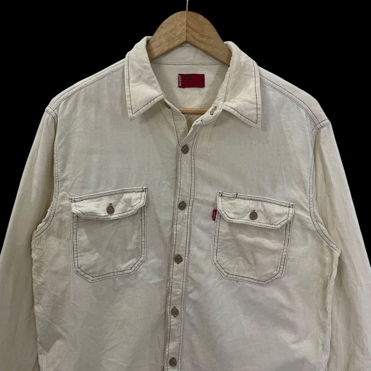 Levi's Vintage Levis RedTab Corduroy Button Ups Tee Size US M / EU 48-50 / 2 - 2 Thumbnail