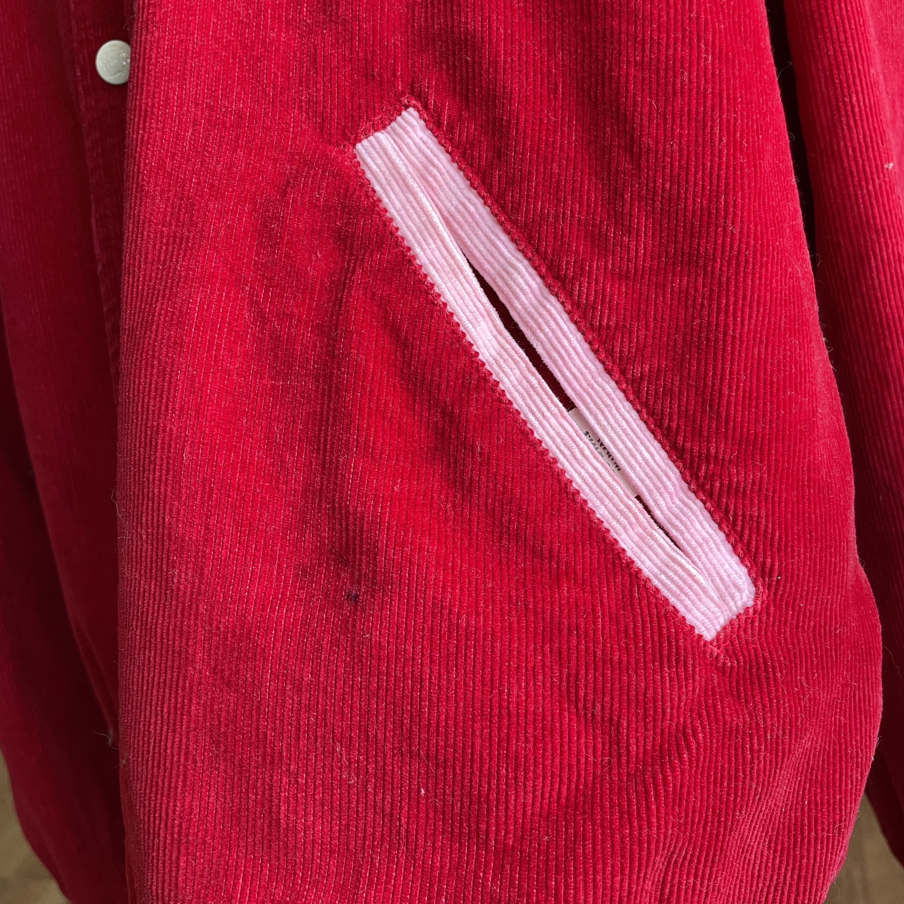 Vintage Maple Athletic Sportswear VTG 70s Nebraska Corduroy Jacket Size US XL / EU 56 / 4 - 9 Thumbnail