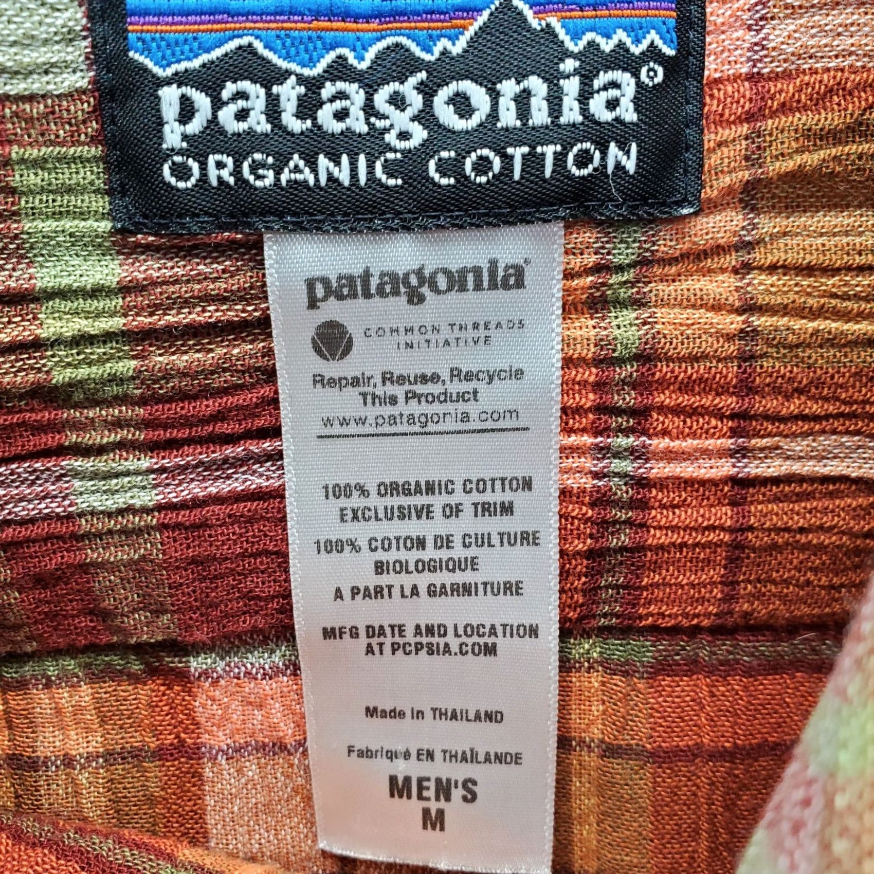 Patagonia Patagonia Casual Shirt Mens Medium Multi Plaid Long Sleeve Collared Button-Up Size US M / EU 48-50 / 2 - 6 Thumbnail