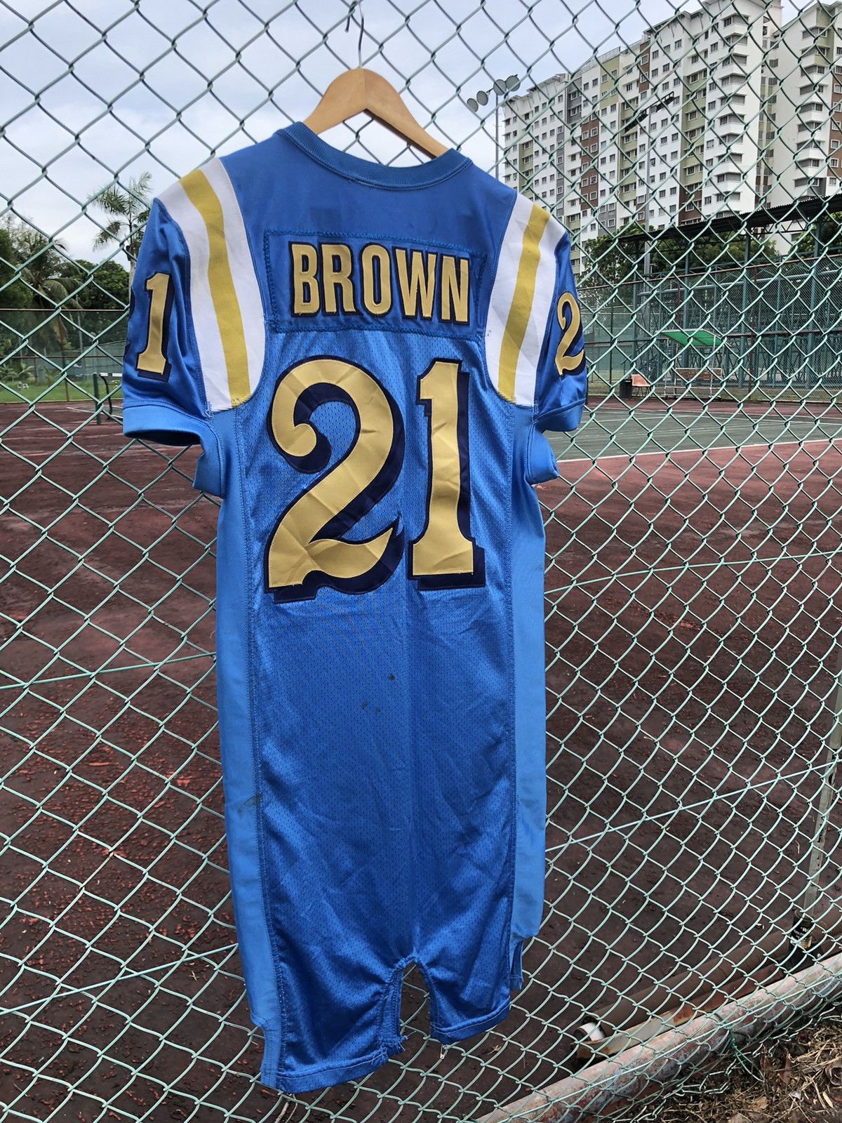 Adidas × Vintage Vintage Y2K Adidas Jebius Brown Game Used UCLA Bruins Jersey Size US XS / EU 42 / 0 - 16 Thumbnail