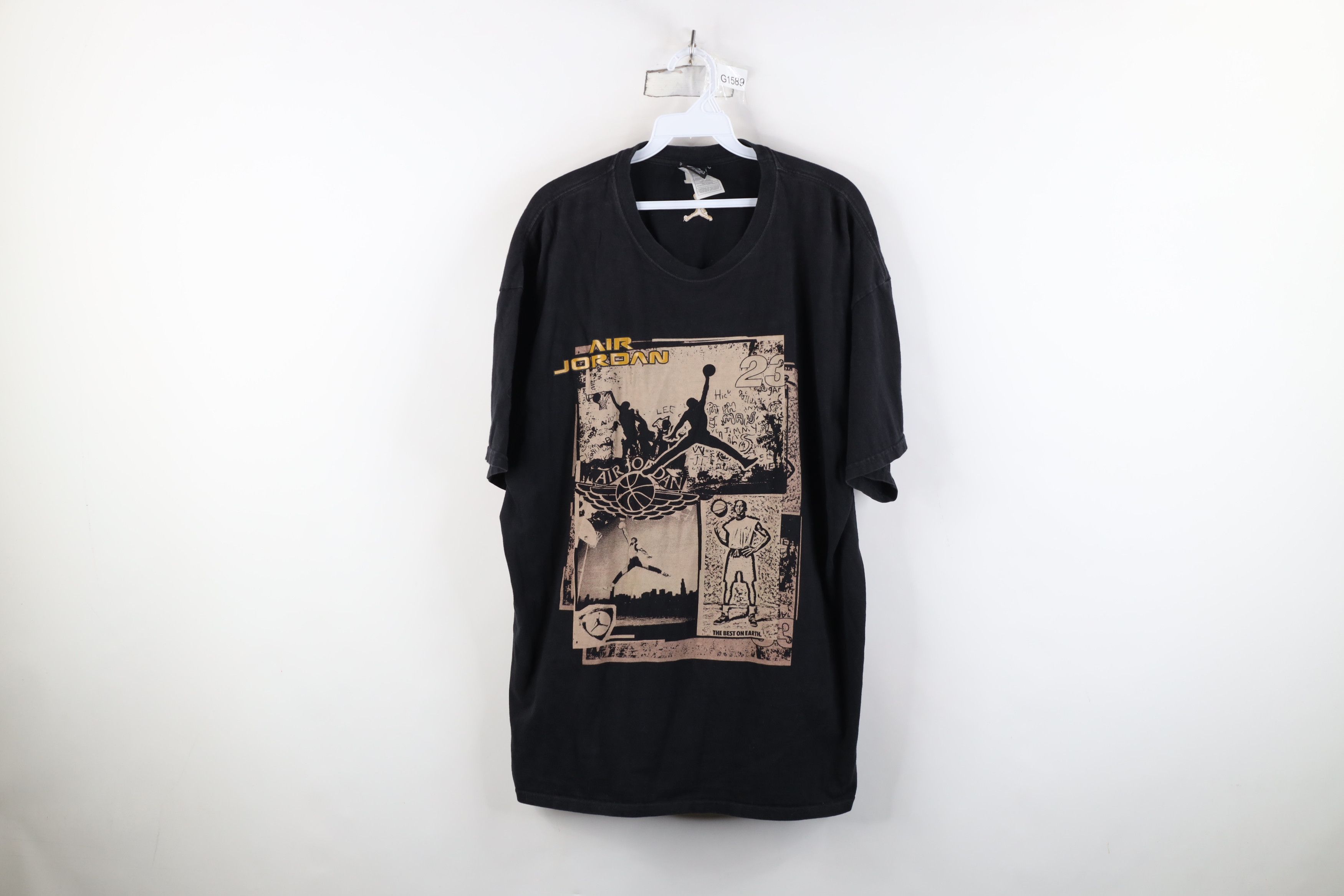 Nike Vintage Nike Air Jordan Michael Jordan Spike Wings T-Shirt Size US XL / EU 56 / 4 - 1 Thumbnail