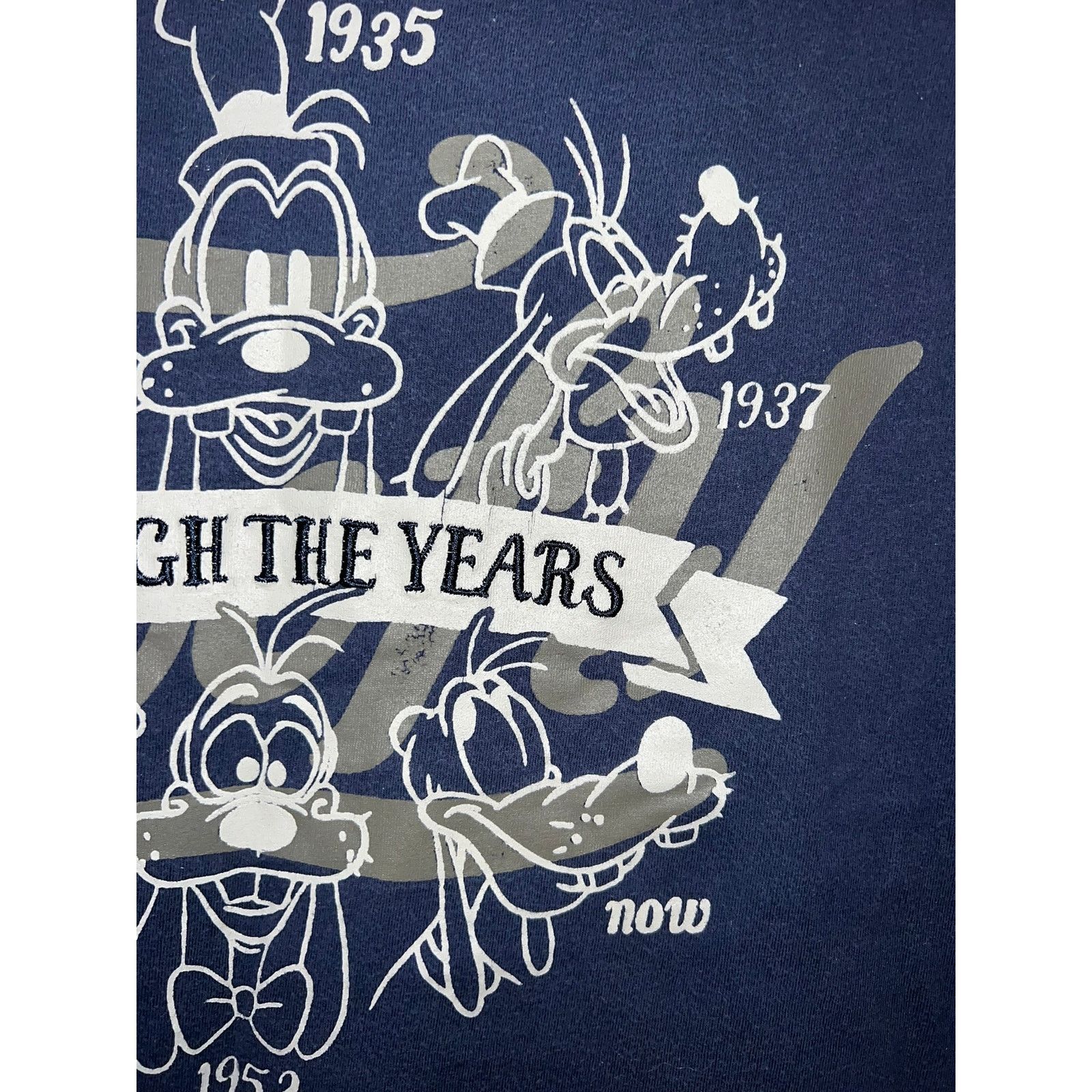 Disney Vintage Goofy Shirt Goofy Through The Years Cartoon Tee L Size US L / EU 52-54 / 3 - 9 Thumbnail