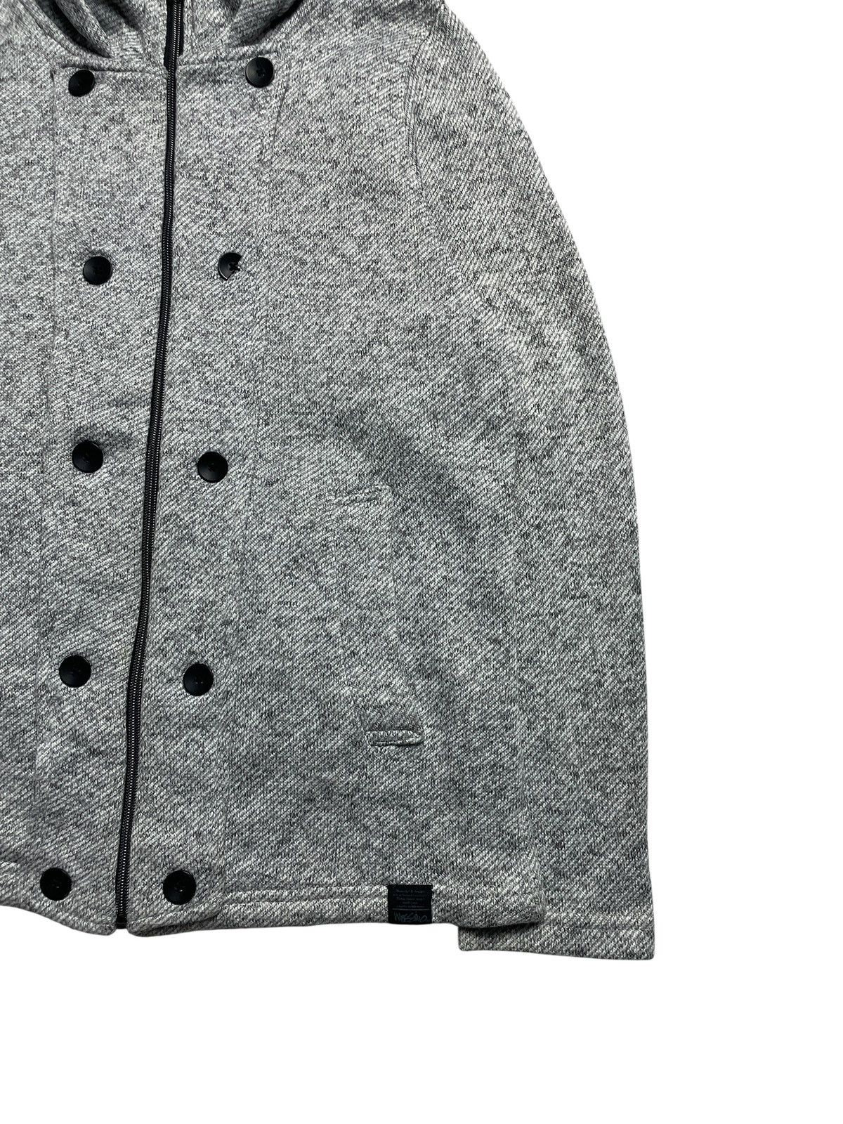 14th Addiction 2000’s Mossimo - Napoleon Style Hooded Wool Jacket Size US S / EU 44-46 / 1 - 3 Thumbnail