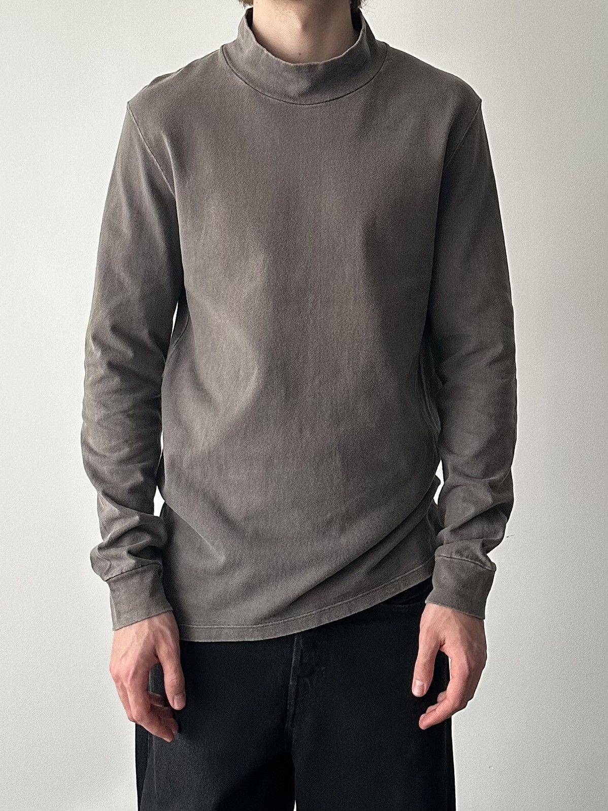 Maison Margiela Martin Margiela FW04 Faded Heavy Turtleneck Longsleeve Size US M / EU 48-50 / 2 - 2 Thumbnail