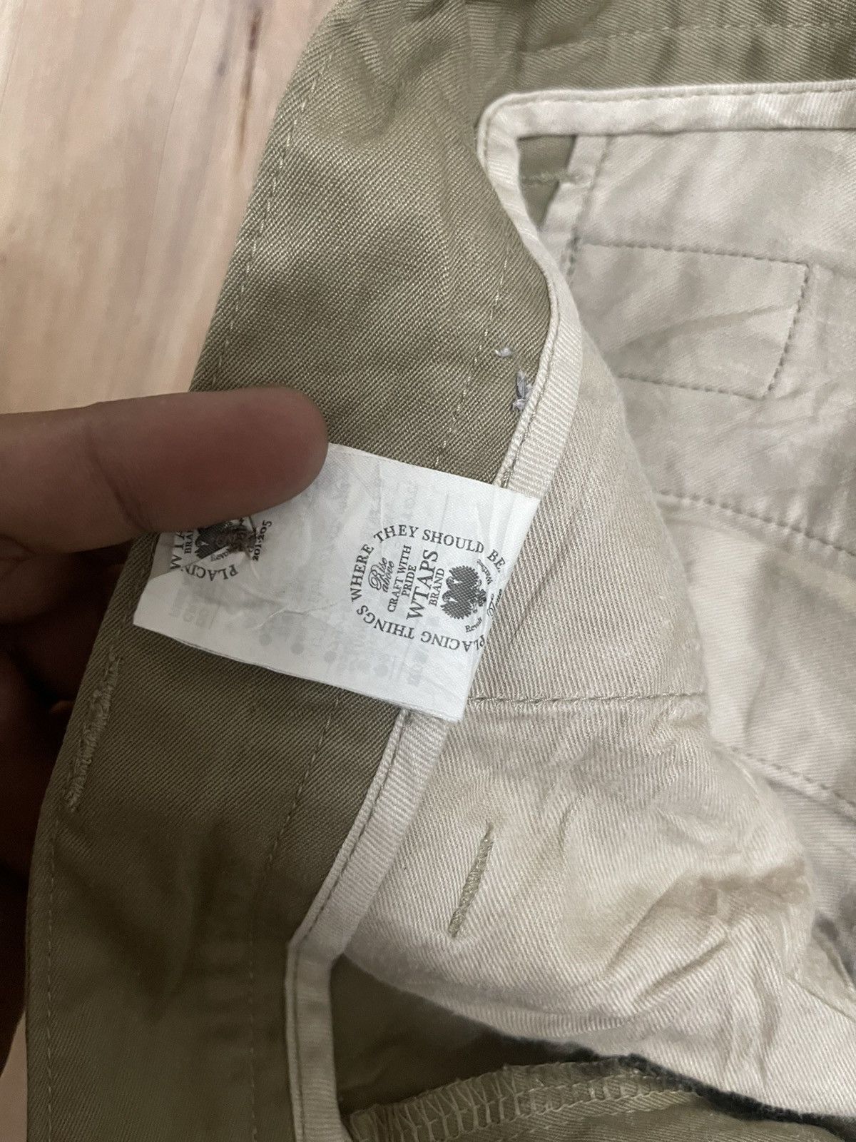 Neighborhood × Wtaps Vintage Wtaps Chino Pants Trousers W31 L36.5 Made in Japan Size US 31 - 9 Thumbnail