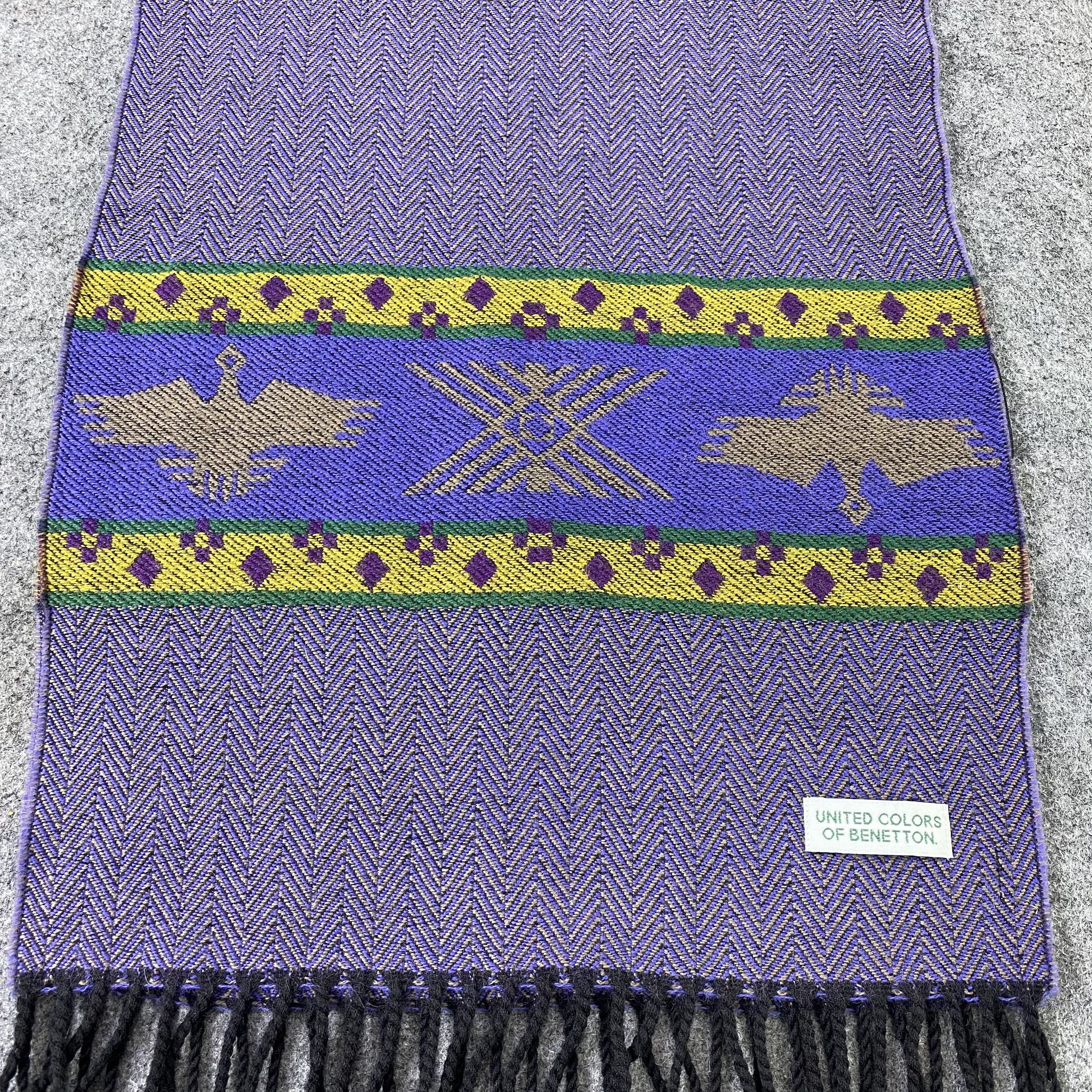 United Colors Of Benetton United Colors Of Benetton Wool Scarf/Muffler/Neckwear-T1272 Size ONE SIZE - 5 Thumbnail