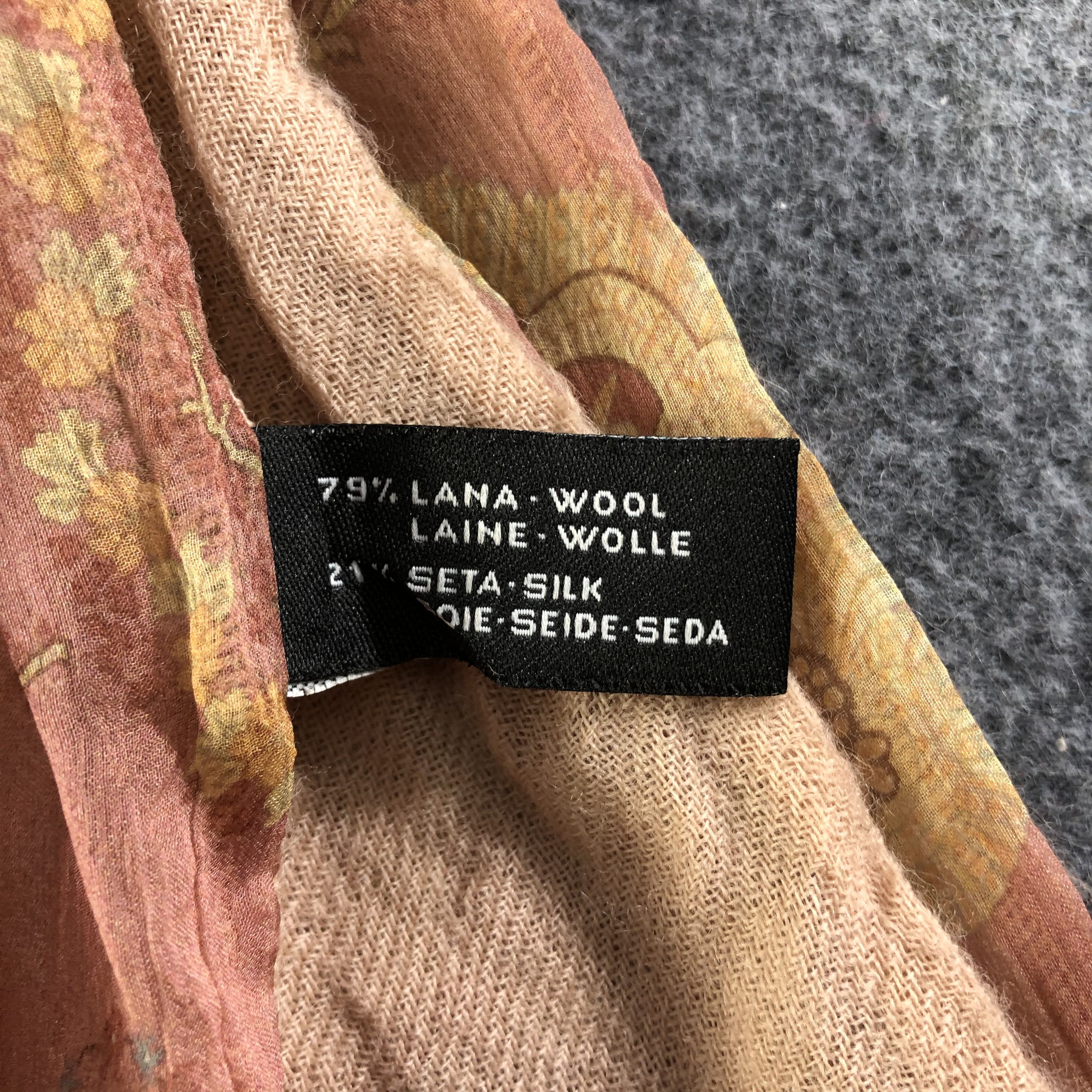 Vintage Vintage Paislee Scarf / Muffler / Neckwear Size ONE SIZE - 6 Thumbnail