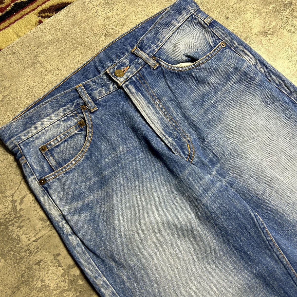 Needles Jeans Pants Needles Loose Fit Blue Wash Size US 32 / EU 48 - 11 Thumbnail